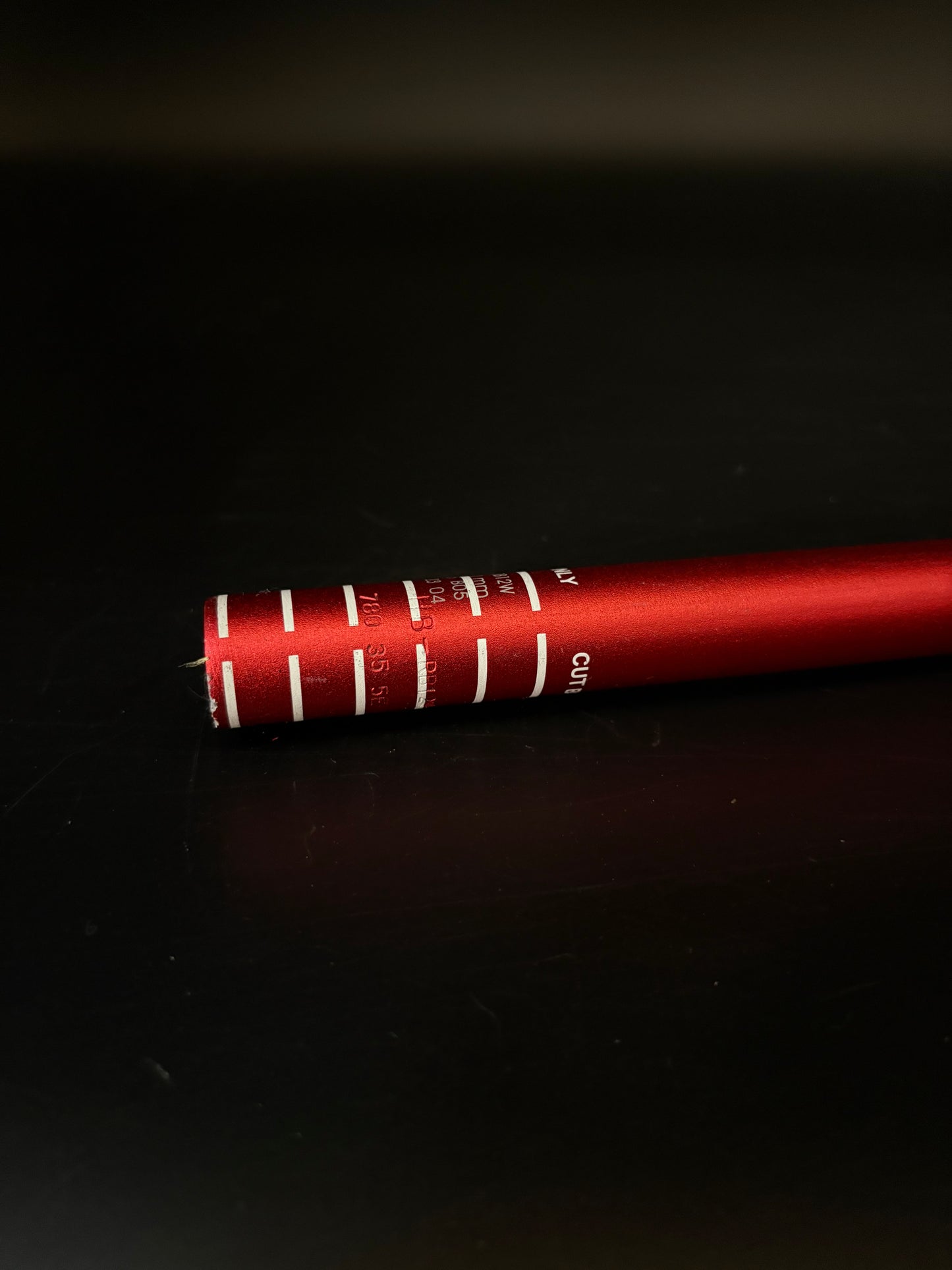 Fifty Fifty Riser Handlebar Red 780mm 31.8