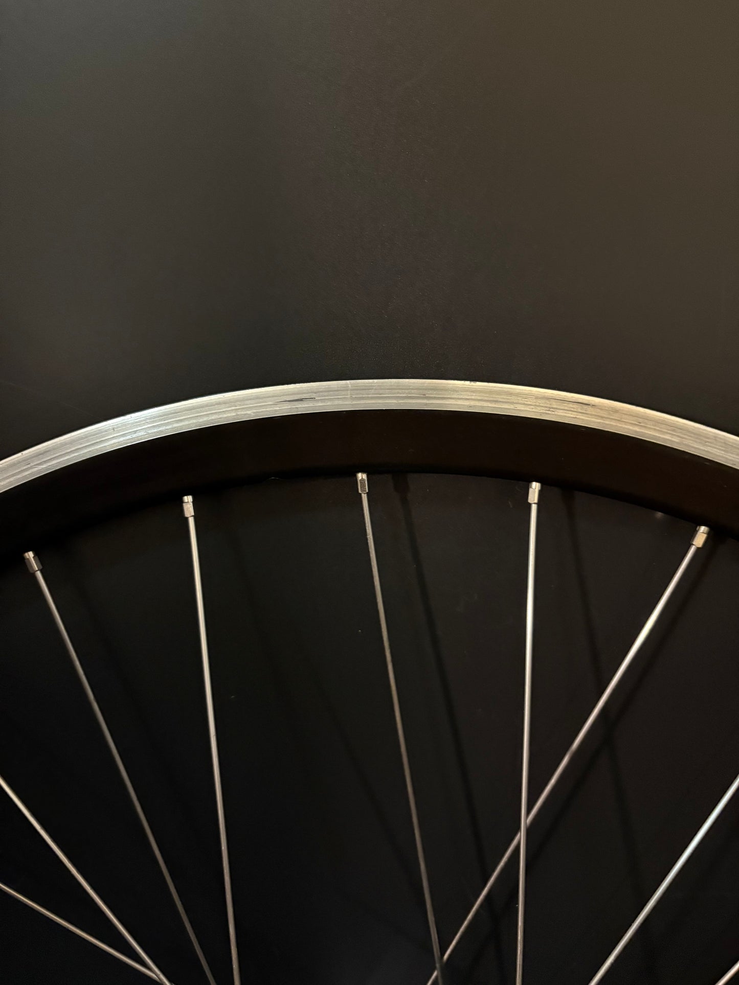 Velocity Deep V Black Machined / Phil Wood HF Front Wheel 32h