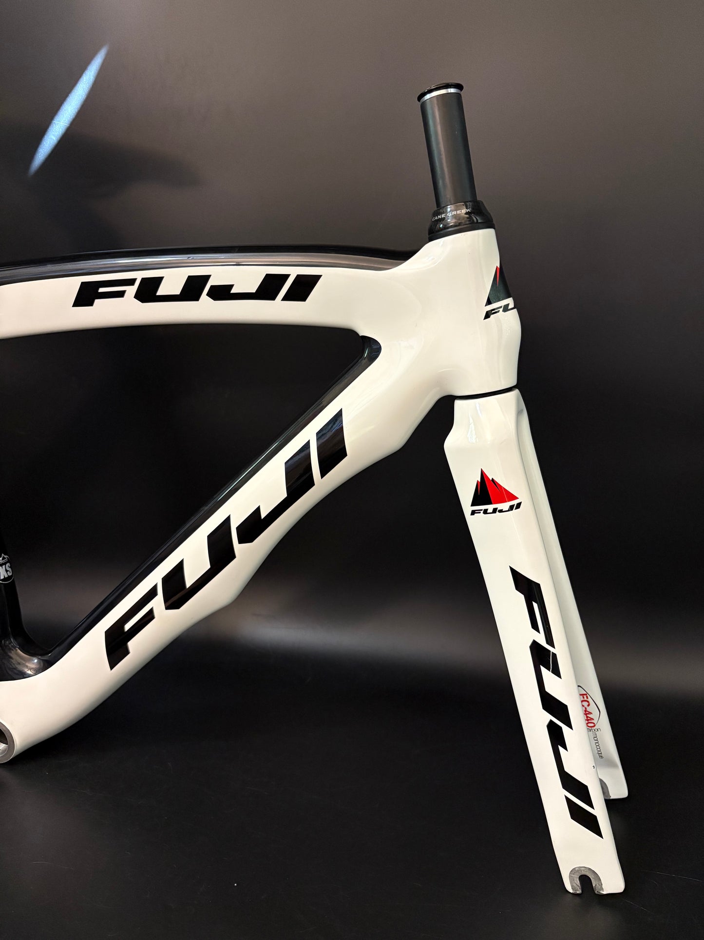 Fuji Track Elite Carbon Frameset White XS