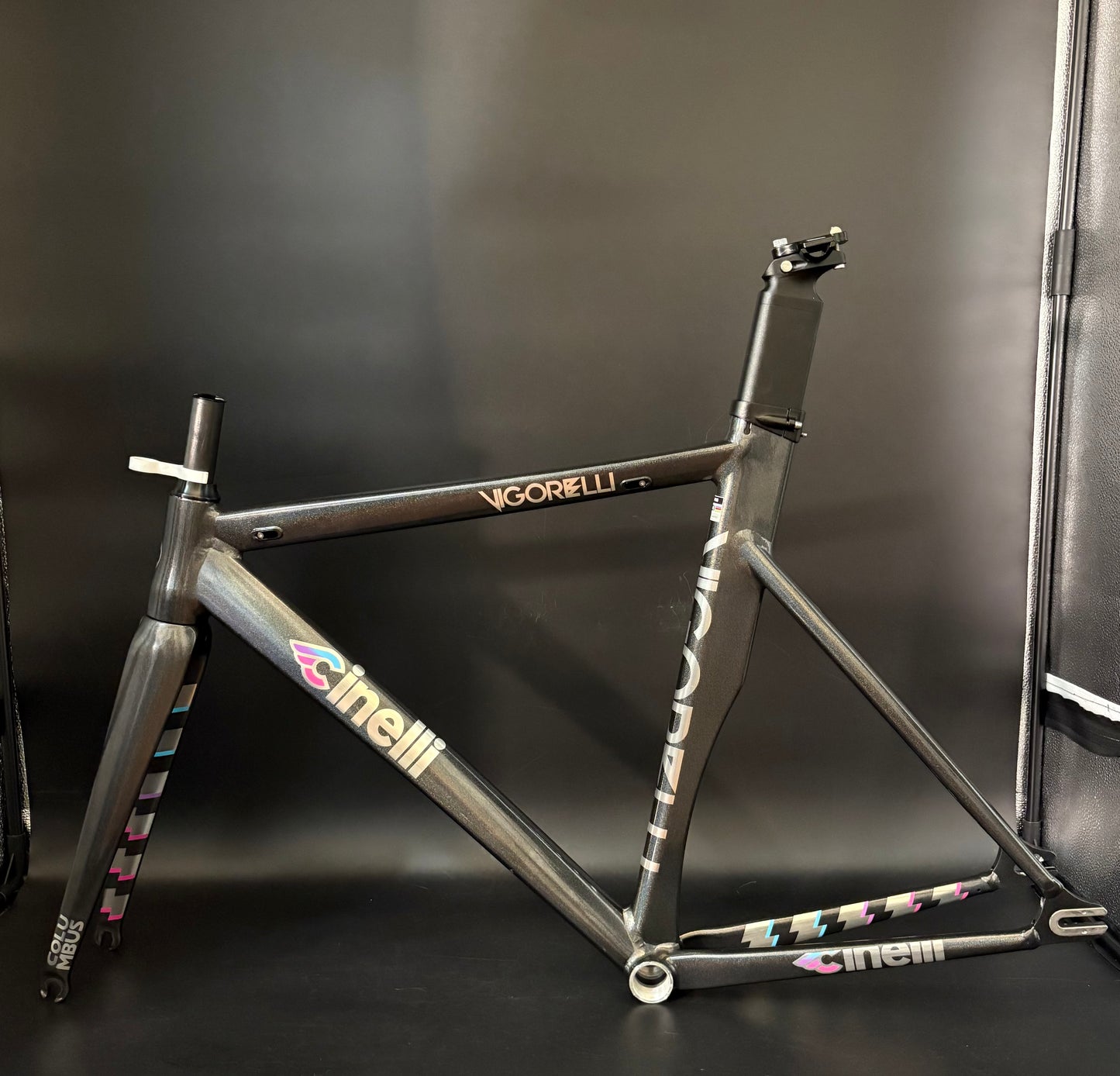 Cinelli Vigorelli 2024 Frameset Rainbow Small 55cm