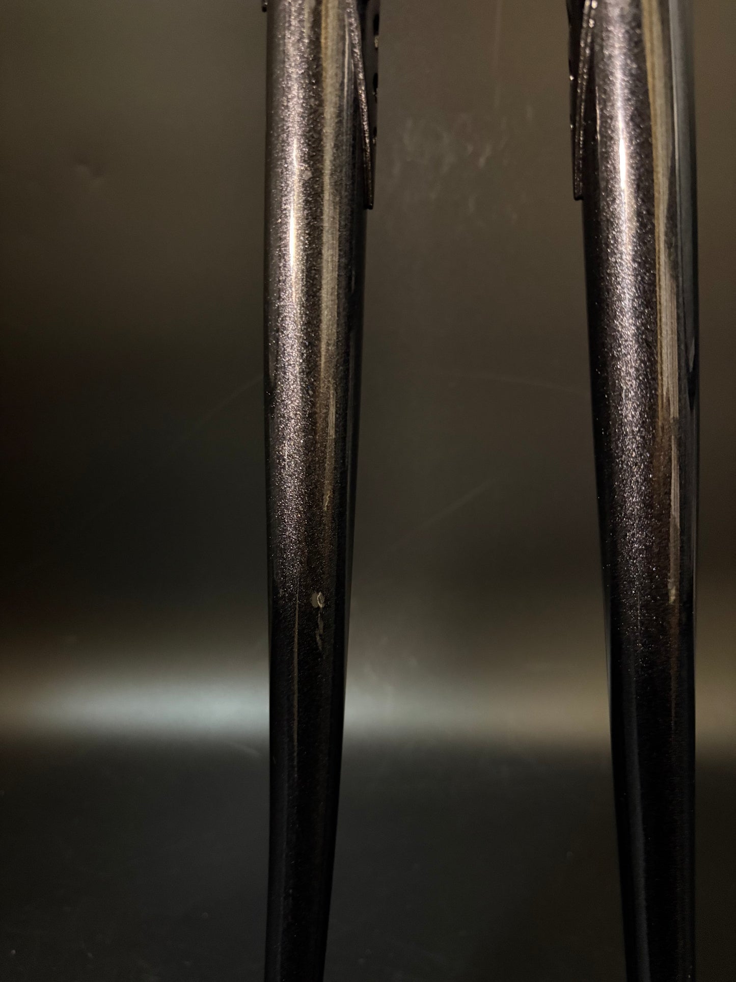 Affinity Track Fork Black Sparkle 1” Threaded 230mm