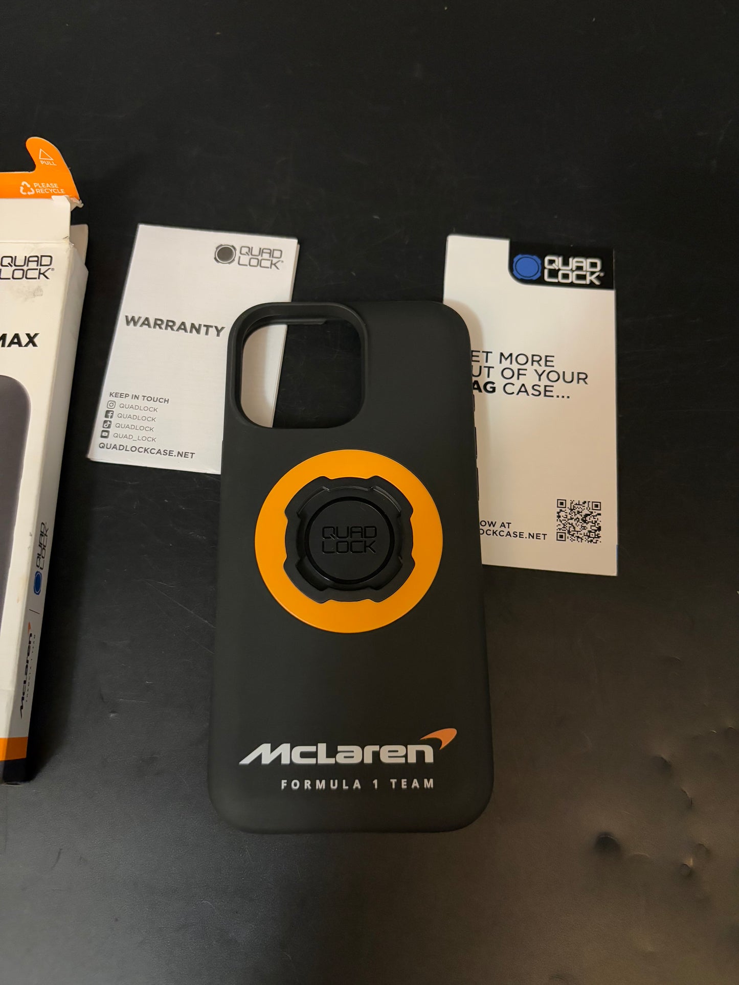 NEW Quad Lock McLaren iPhone 16 Pro Max Case