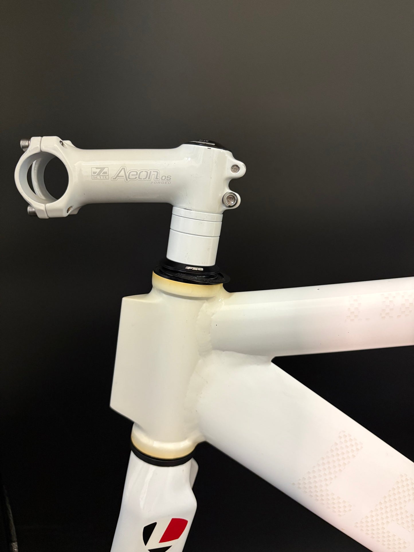 Leader 735TR Frameset White 56cm
