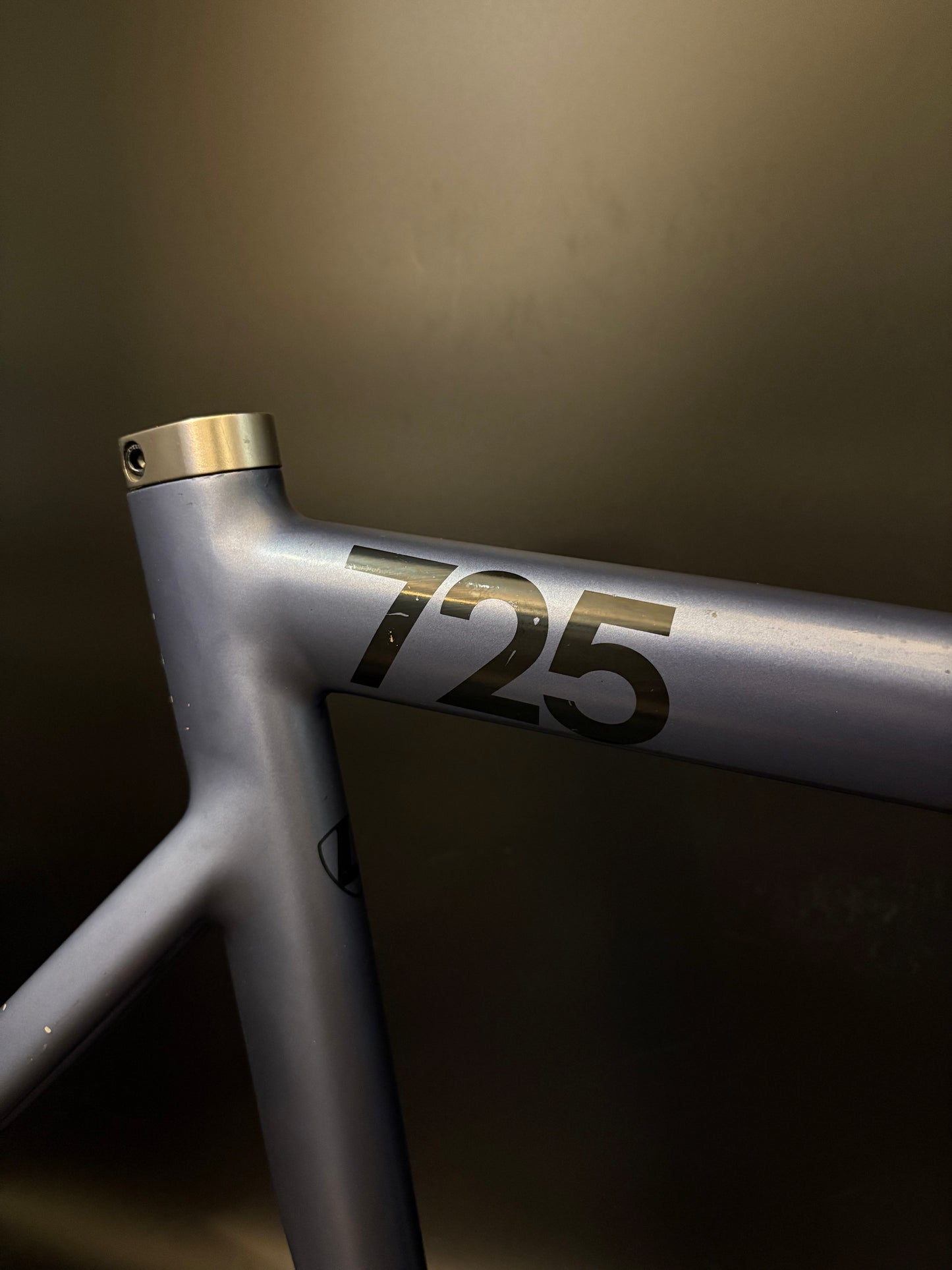 Leader 725 Frameset Pearlescent Blue 55cm