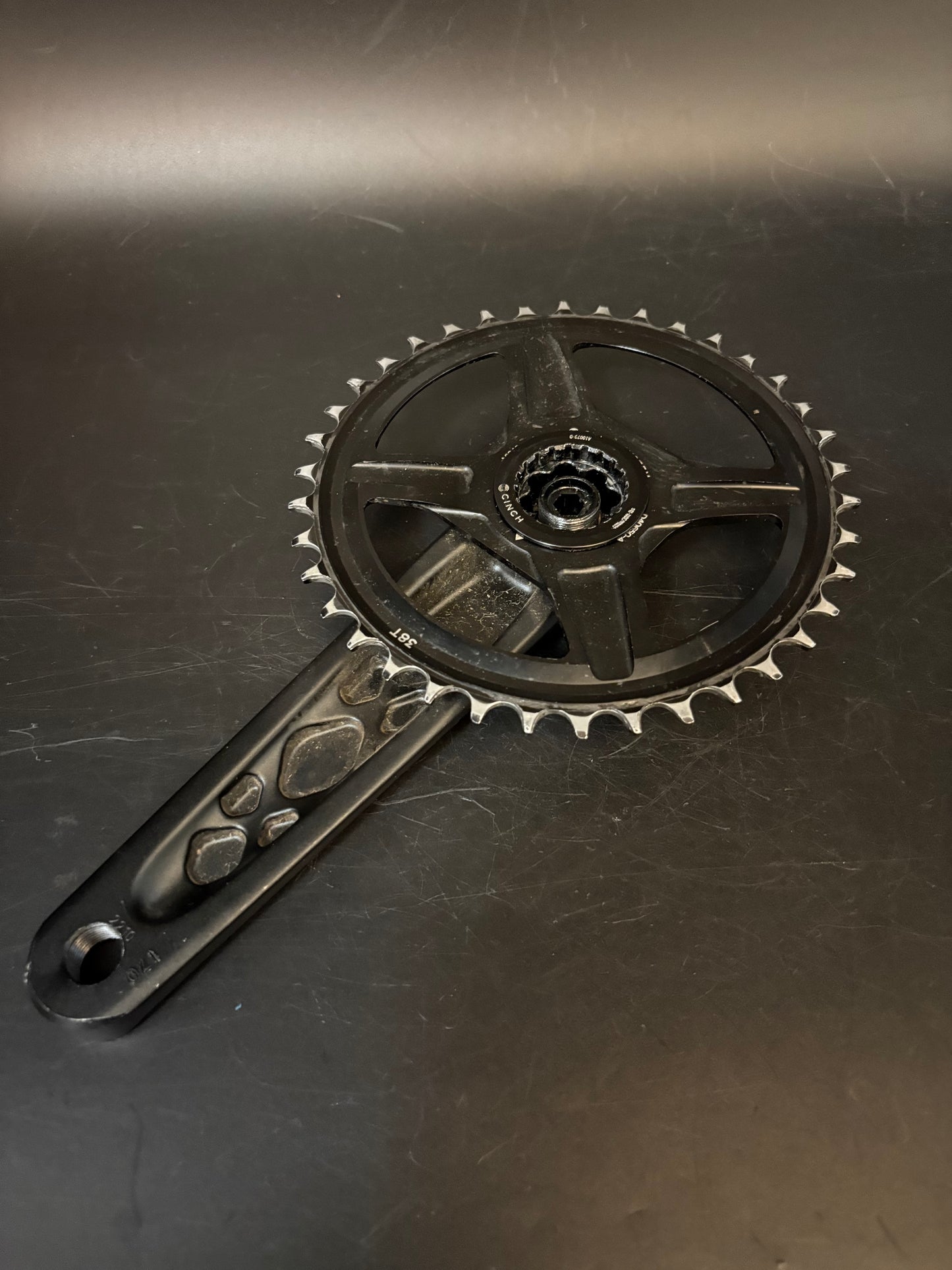Easton EA90 Crankset Black 170mm 32/38/47t