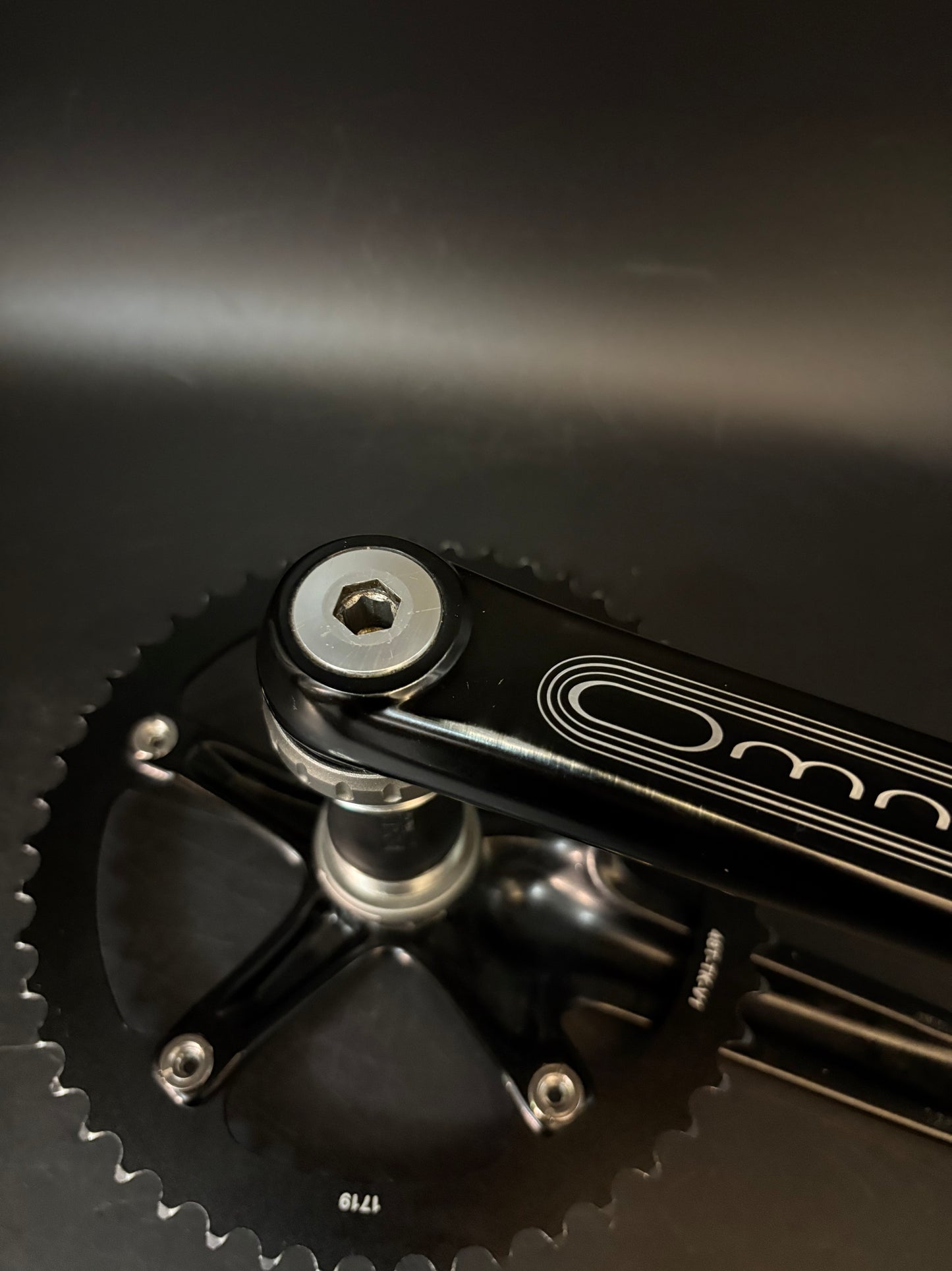 Sram Omnium Crankset Black 165mm 48t