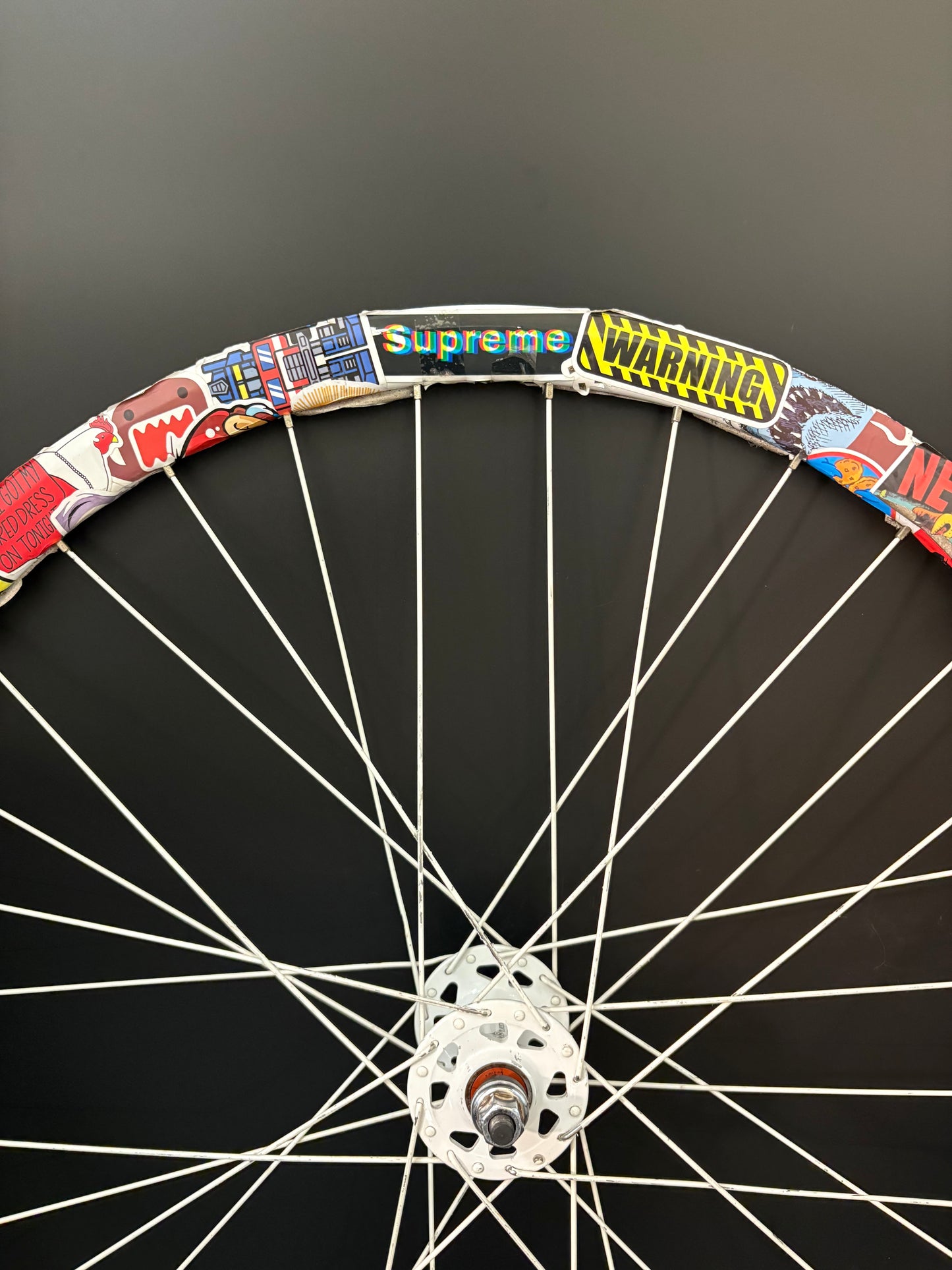 White Deep V / Origin 8 Wheelset 32h