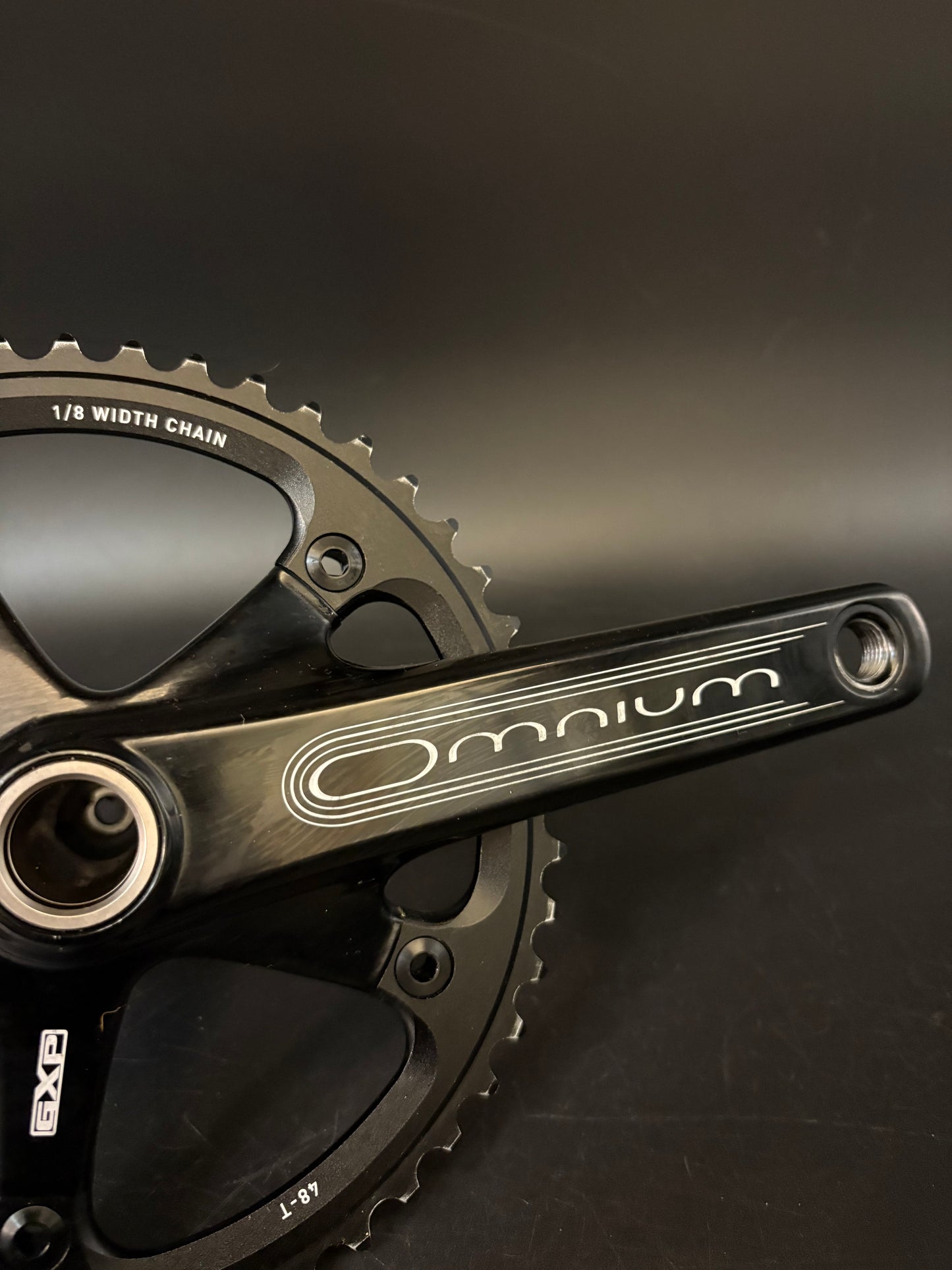 Sram Omnium Crankset Black 165mm