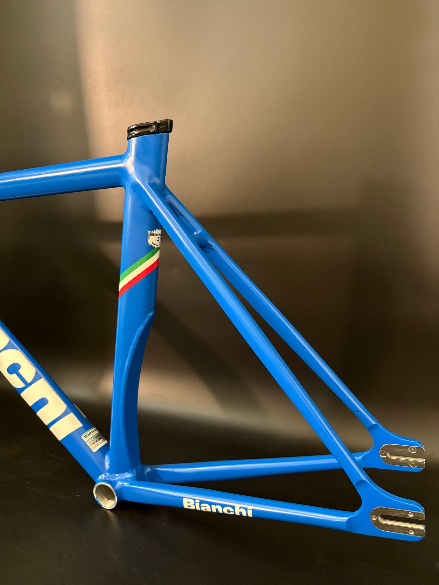 Bianchi Super Pista Frameset Blue 51cm