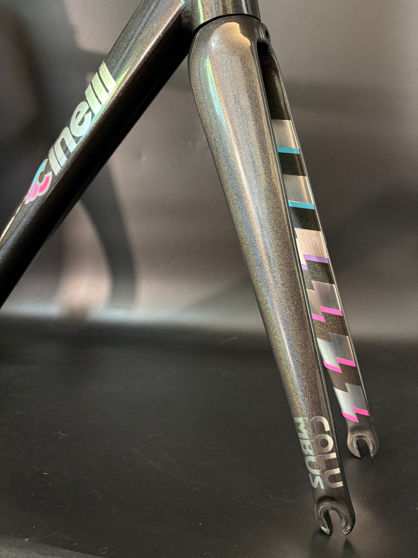Cinelli Vigorelli 2024 Frameset Rainbow Small 55cm