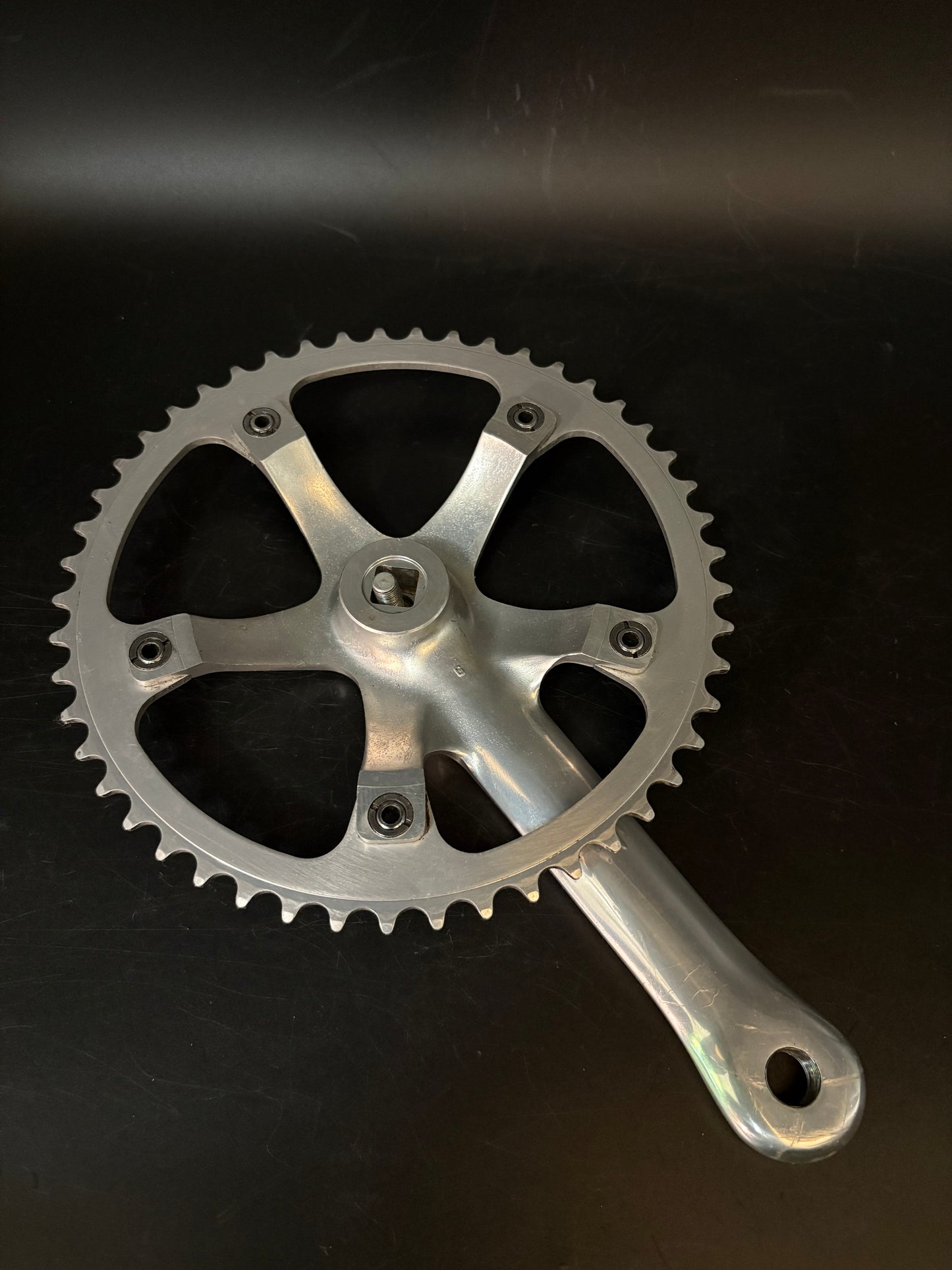 Campagnolo Record Pista Crankset Silver 170mm 49t