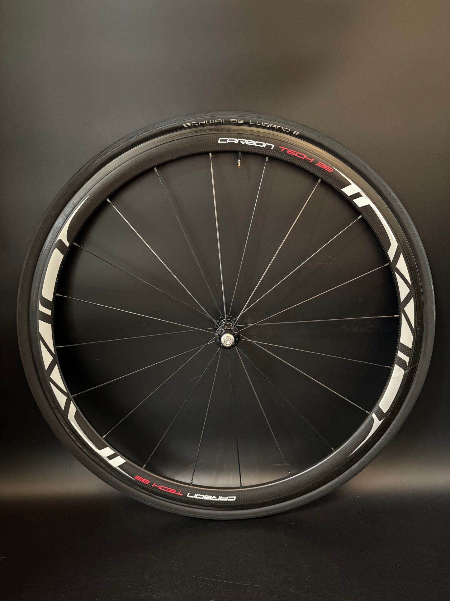 Irwin Carbon Tech 38mm Clincher Front Wheel 20h