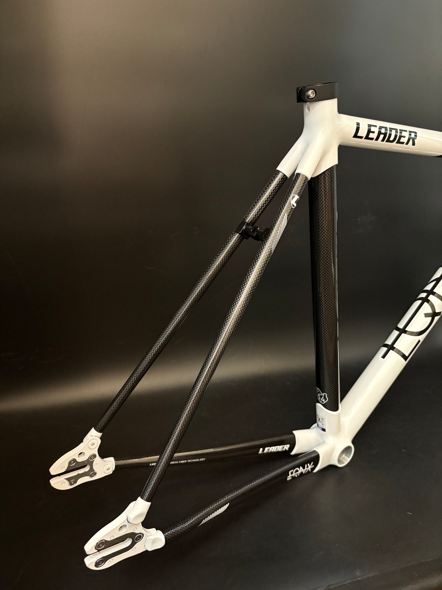 Leader EQNX Carbon Frameset White 54cm