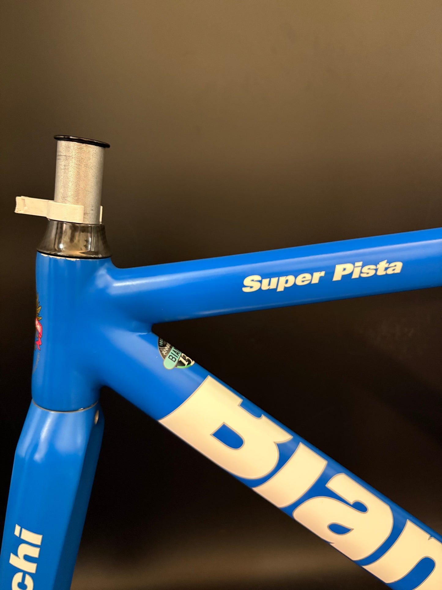 Bianchi Super Pista Frameset Blue 51cm