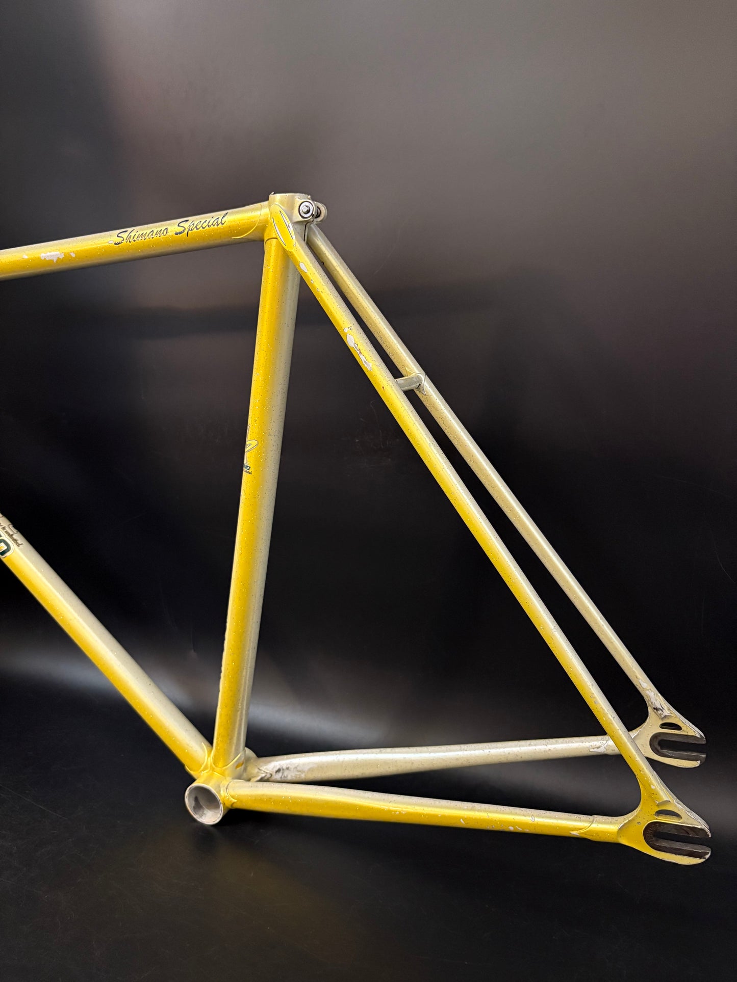 Makino NJS Frameset Yellow Fade 52cm ST 52.5cm TT