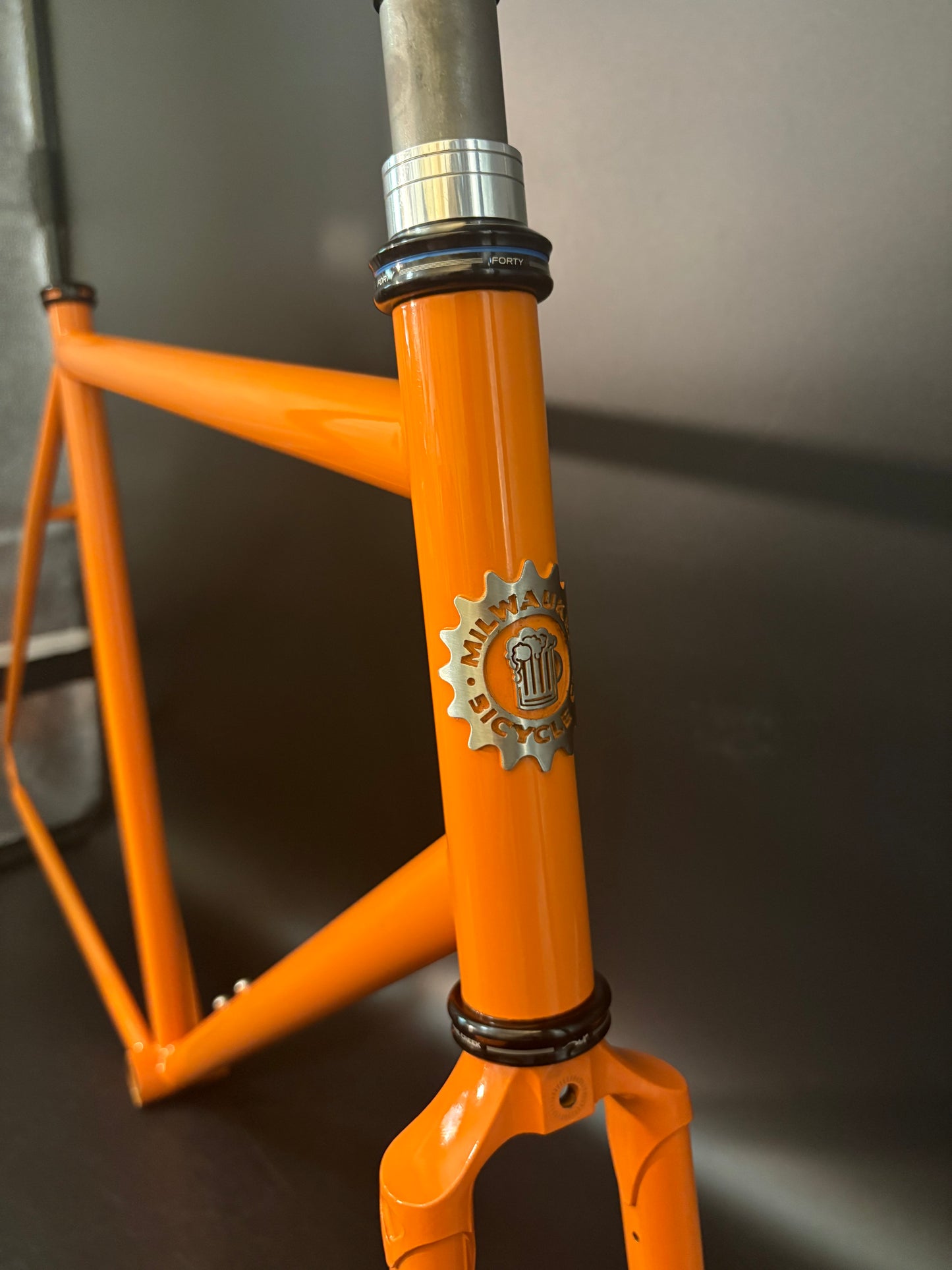 Milwaukee Cycles Orange One Frameset Orange 59cm