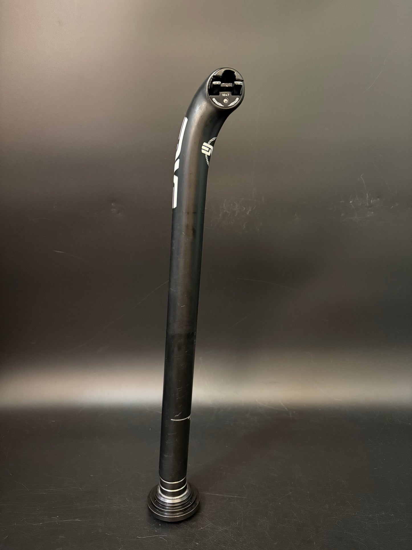 Enve White Logo Setback Seatpost Carbon 31.6 400mm