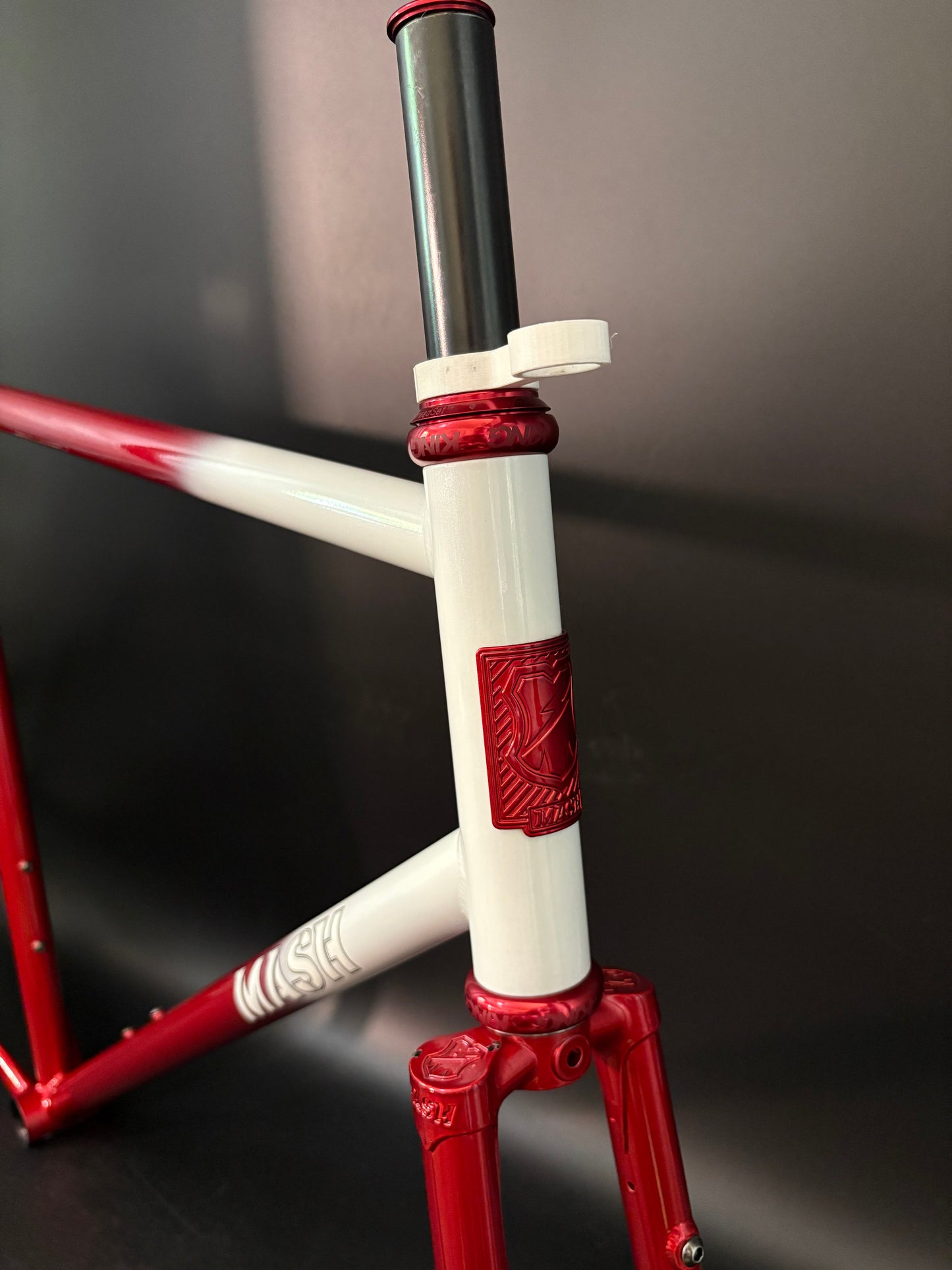 Mash Steel Frameset Red/White 60cm XL