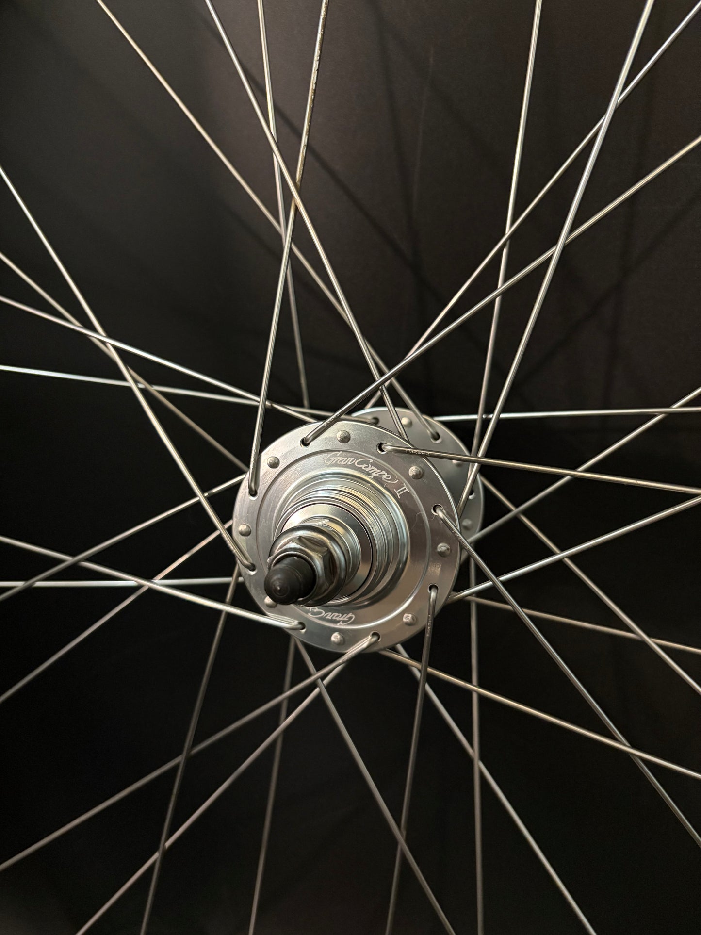 H Plus Son Archetype Silver / Gran Compe HF Wheelset 32h