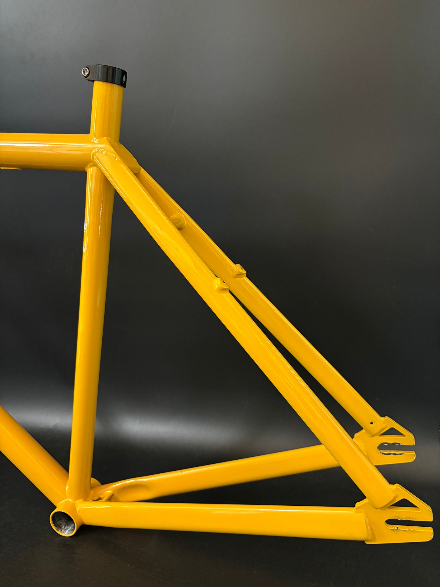 Brooklyn Machine Works Gangsta Track v4 Frameset Yellow Medium