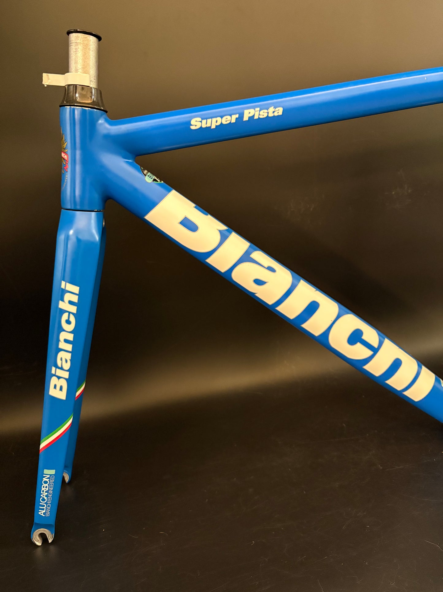 Bianchi Super Pista Frameset Blue 51cm