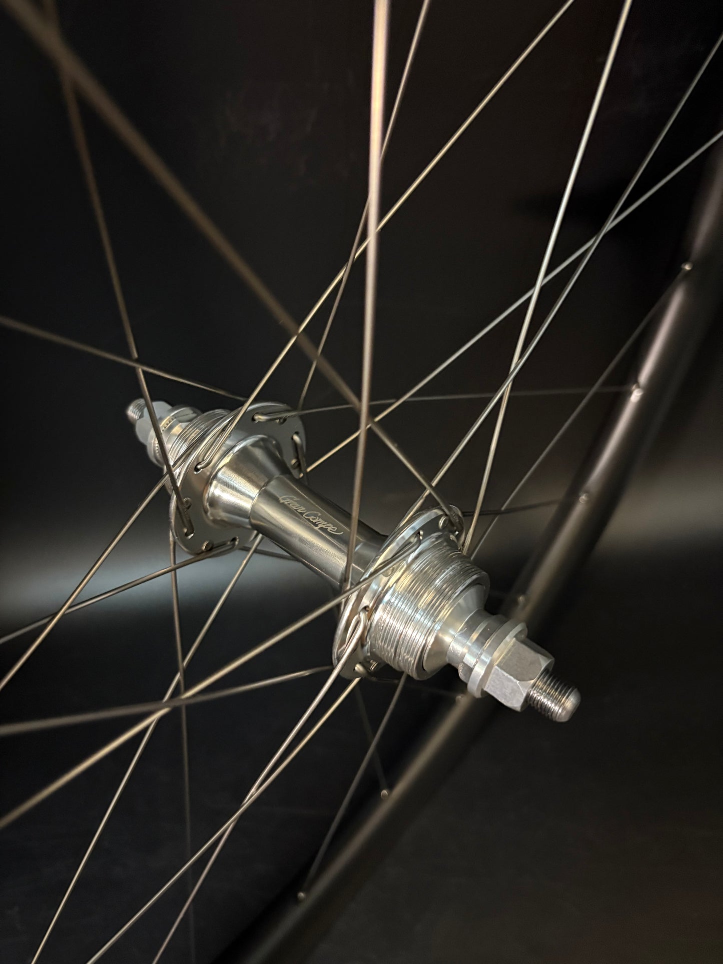 NEW 50mm Carbon Clincher / Gran Compe LF Wheelset 20/24h