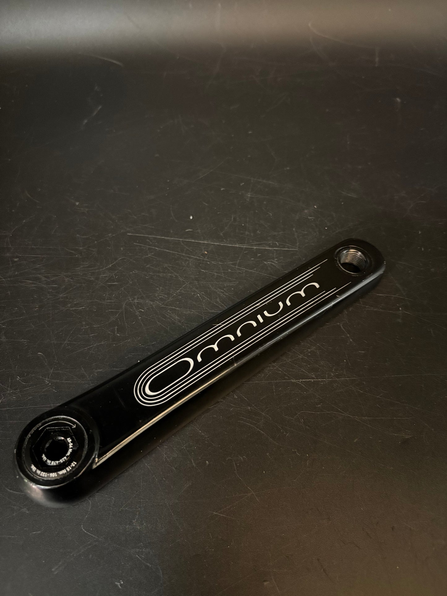 Sram Omnium Crankset Black 170mm 48t