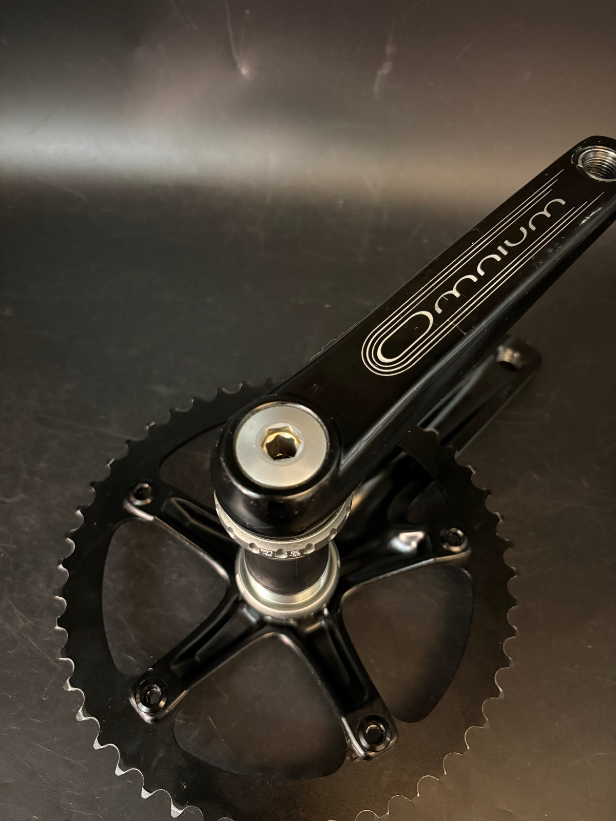Sram Omnium Crankset Black 167.5mm 48t
