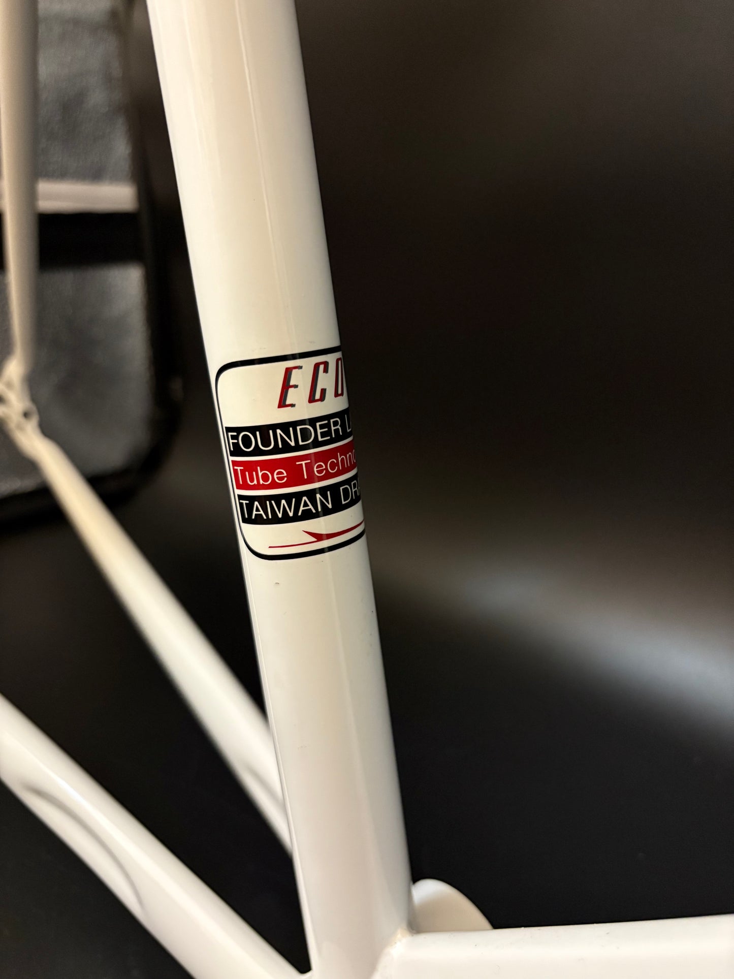 Leader 722 Heritage Steel Frameset White 55cm
