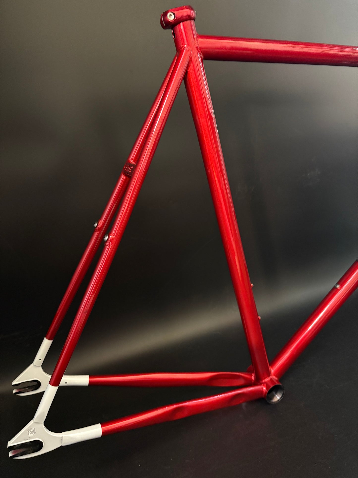 Mash Steel Frameset Red/White 60cm XL