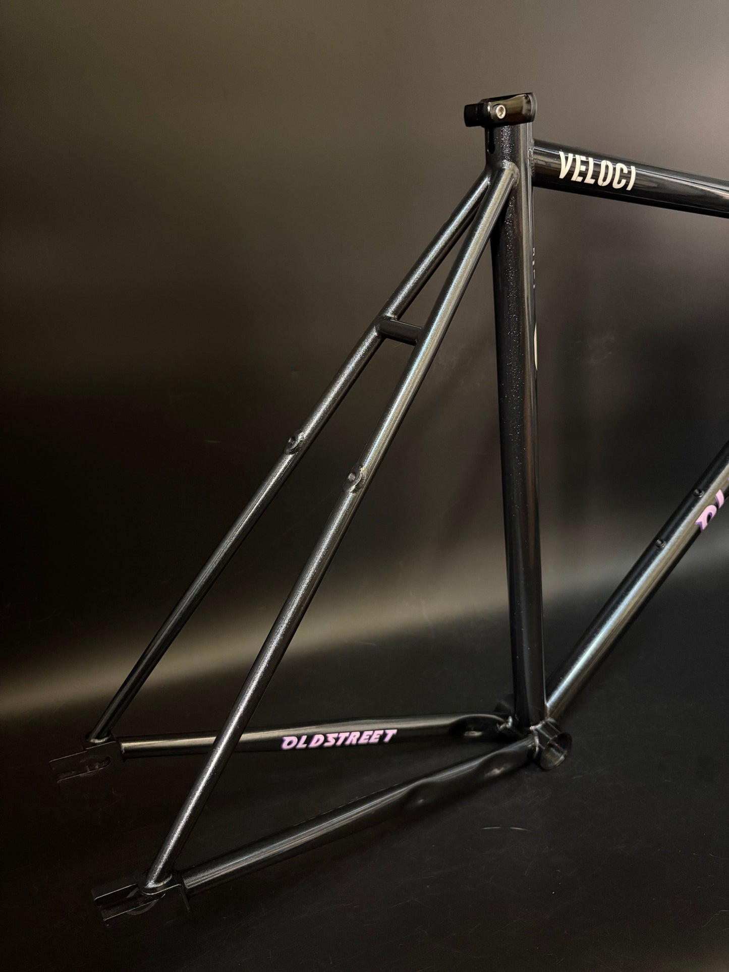 Veloci Old Street Frameset Glitter Black 54cm Medium