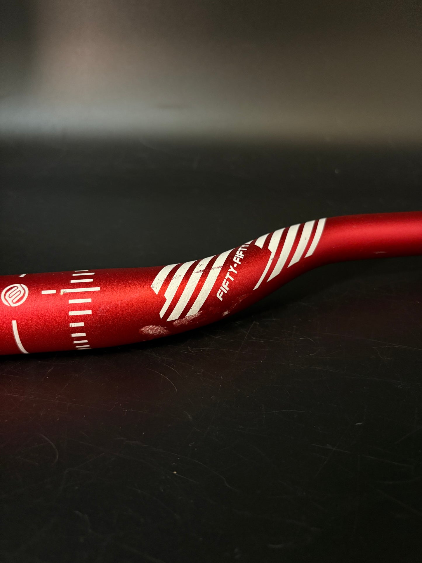 Fifty Fifty Riser Handlebar Red 780mm 31.8