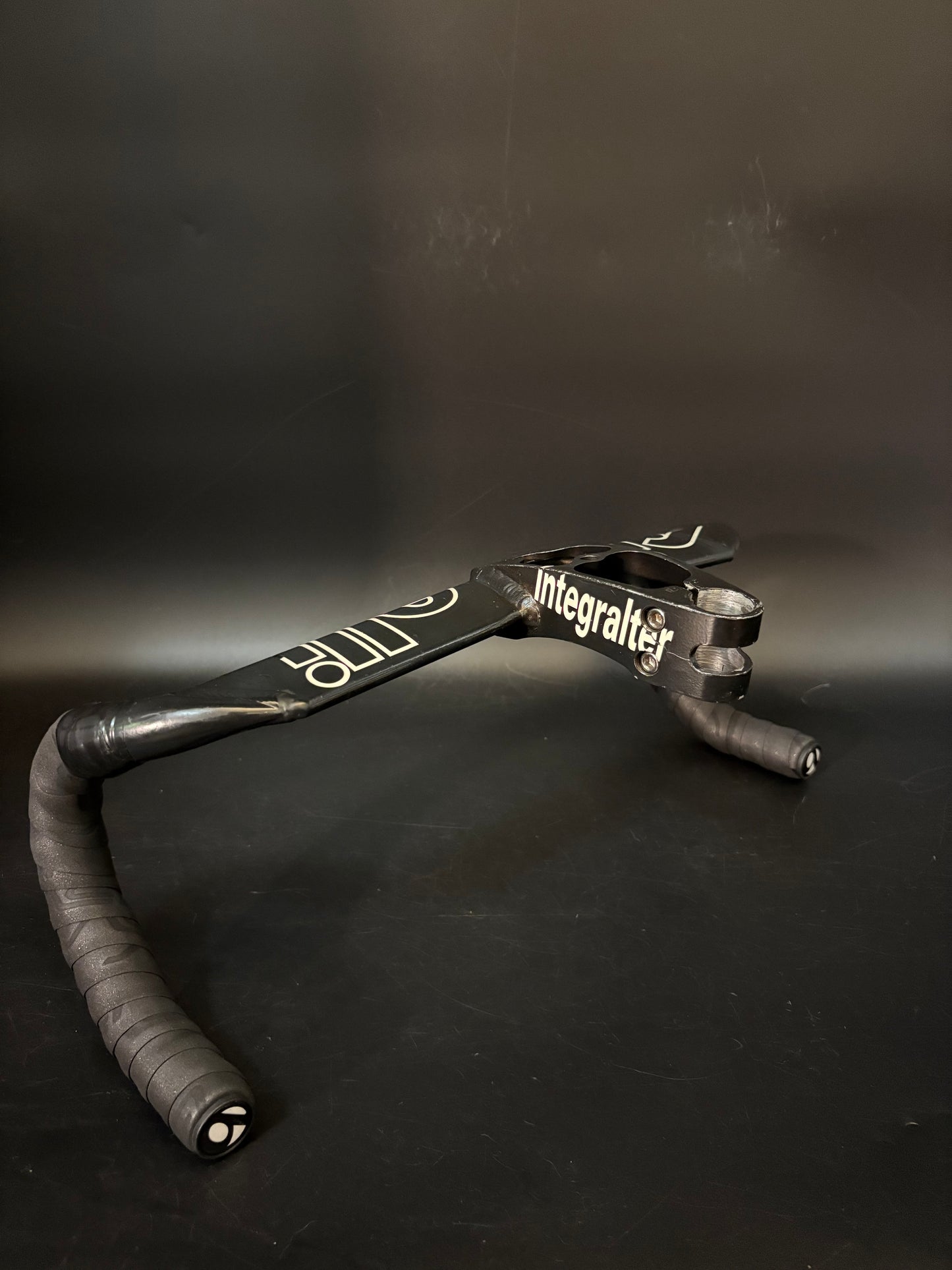 Cinelli Integralter Integrated Drop Handlebar Stem Black 42cm 1” Threadless 100mm