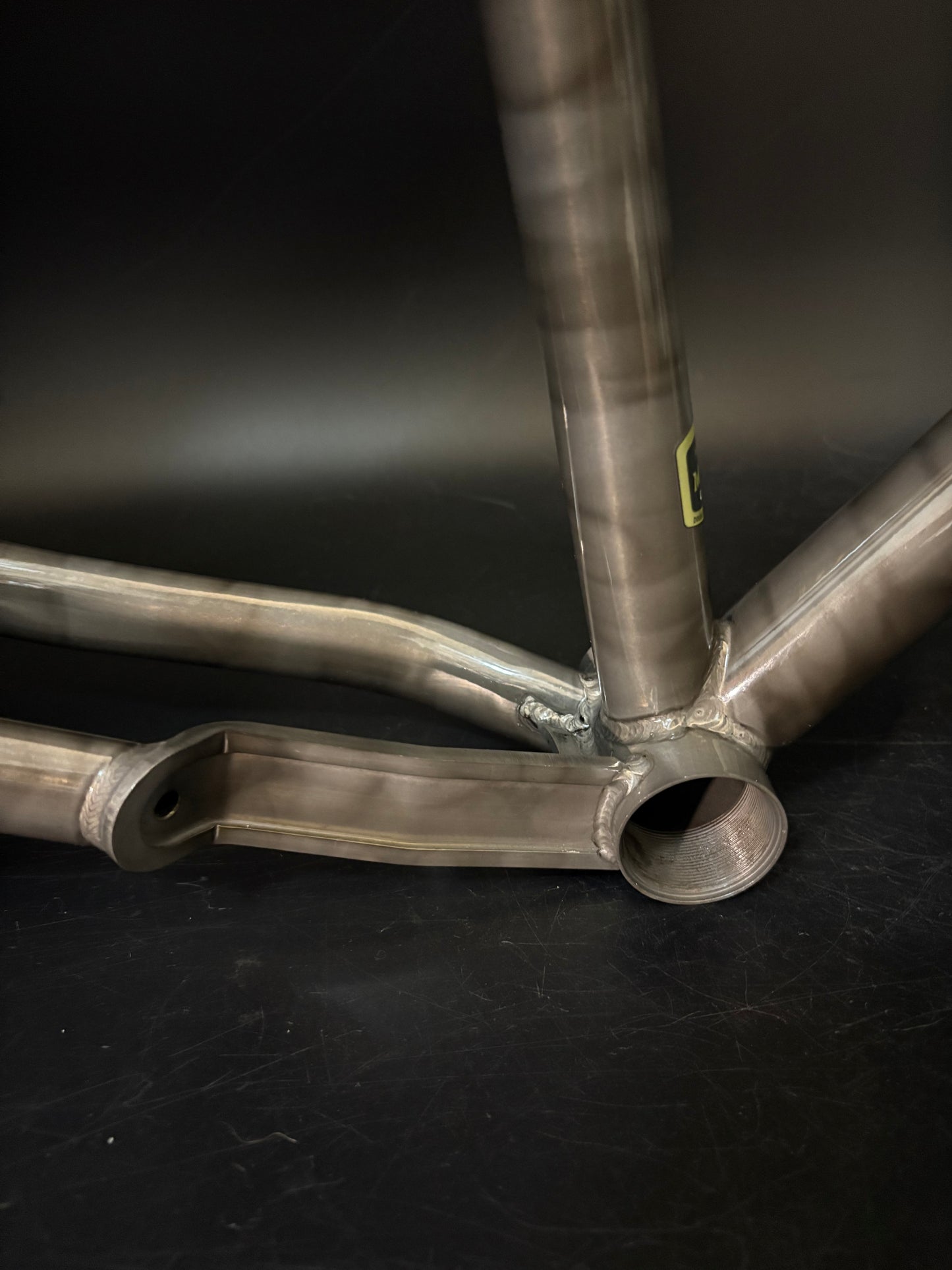Mash Reyes Steel Frameset Phosphate Smoke Small