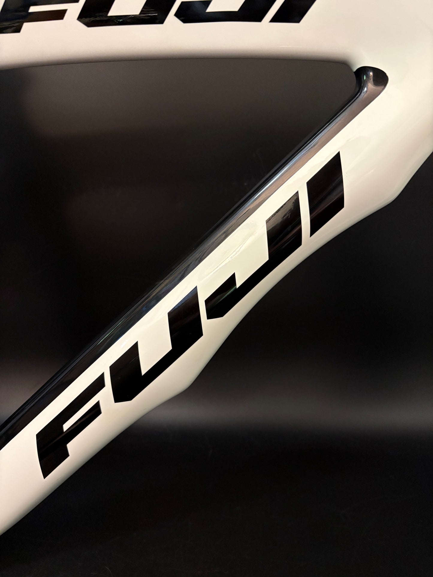 Fuji Track Elite Carbon Frameset White XS