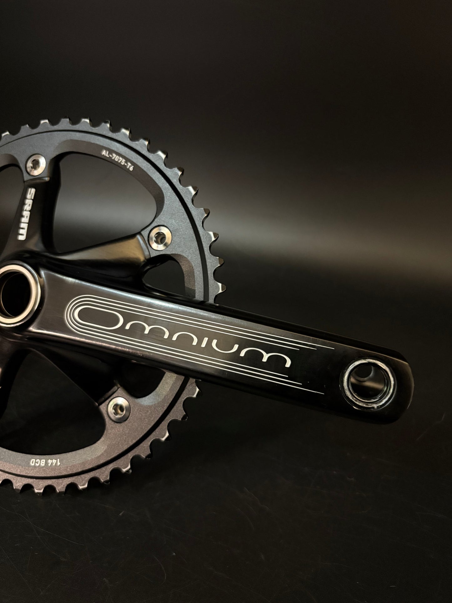 Sram Omnium Crankset Black 165mm 48t