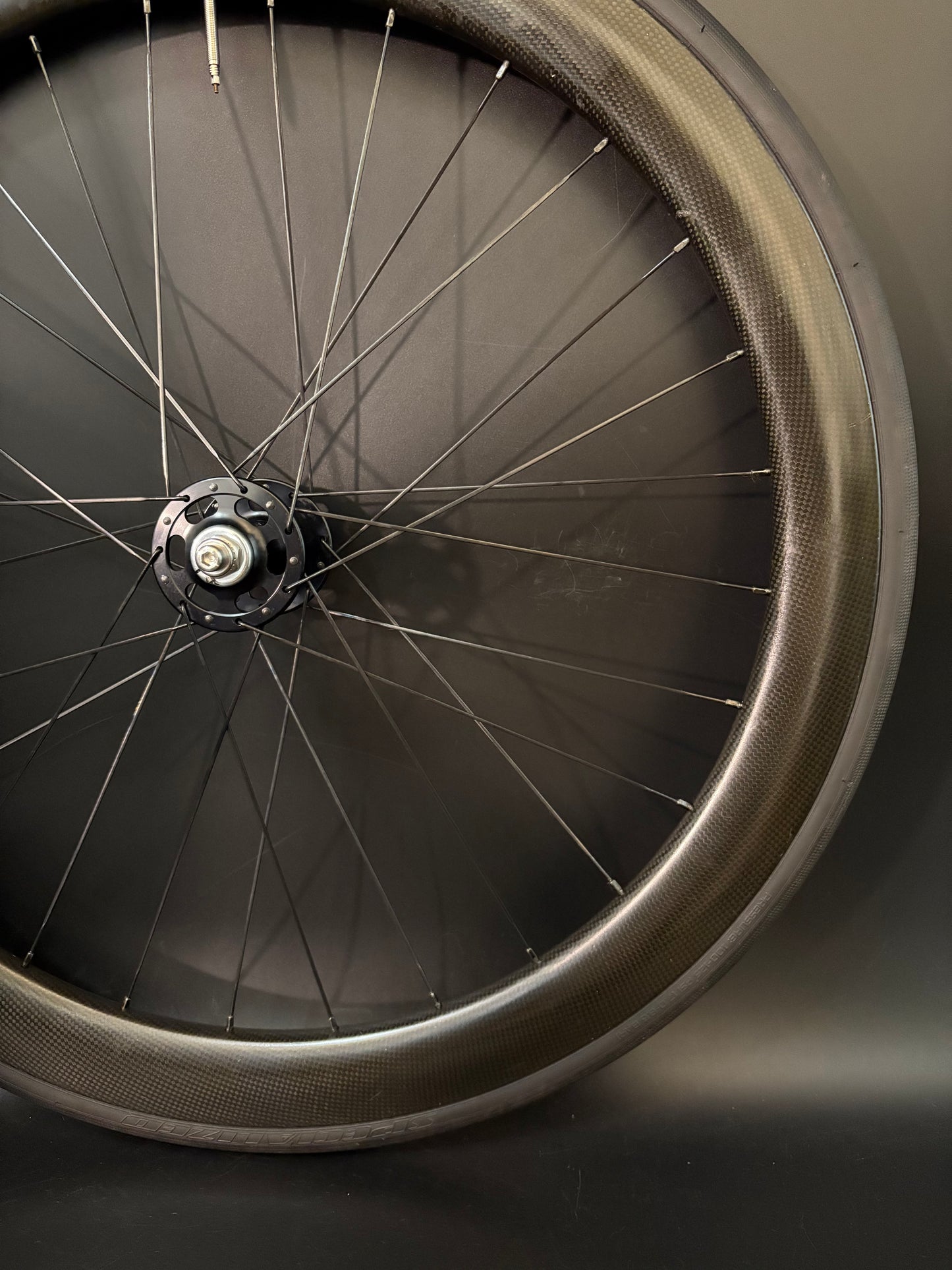 Unbranded 50mm Carbon Clincher / Paul HF Wheelset 28h