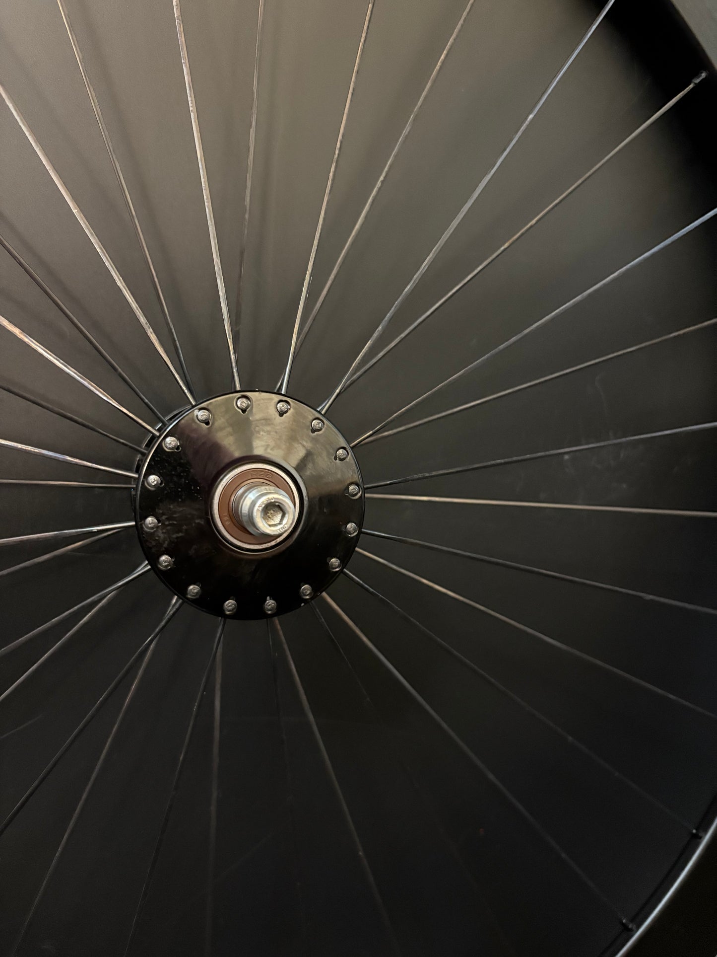 Velocity B43 Black / Phil Wood Wheelset 32h