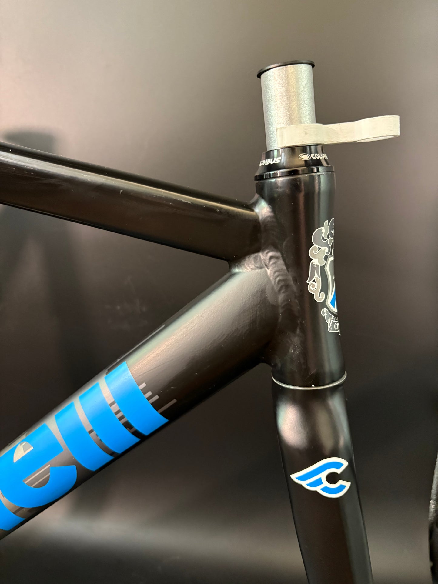 Cinelli Mash Histogram Frameset Black/Blue 53cm