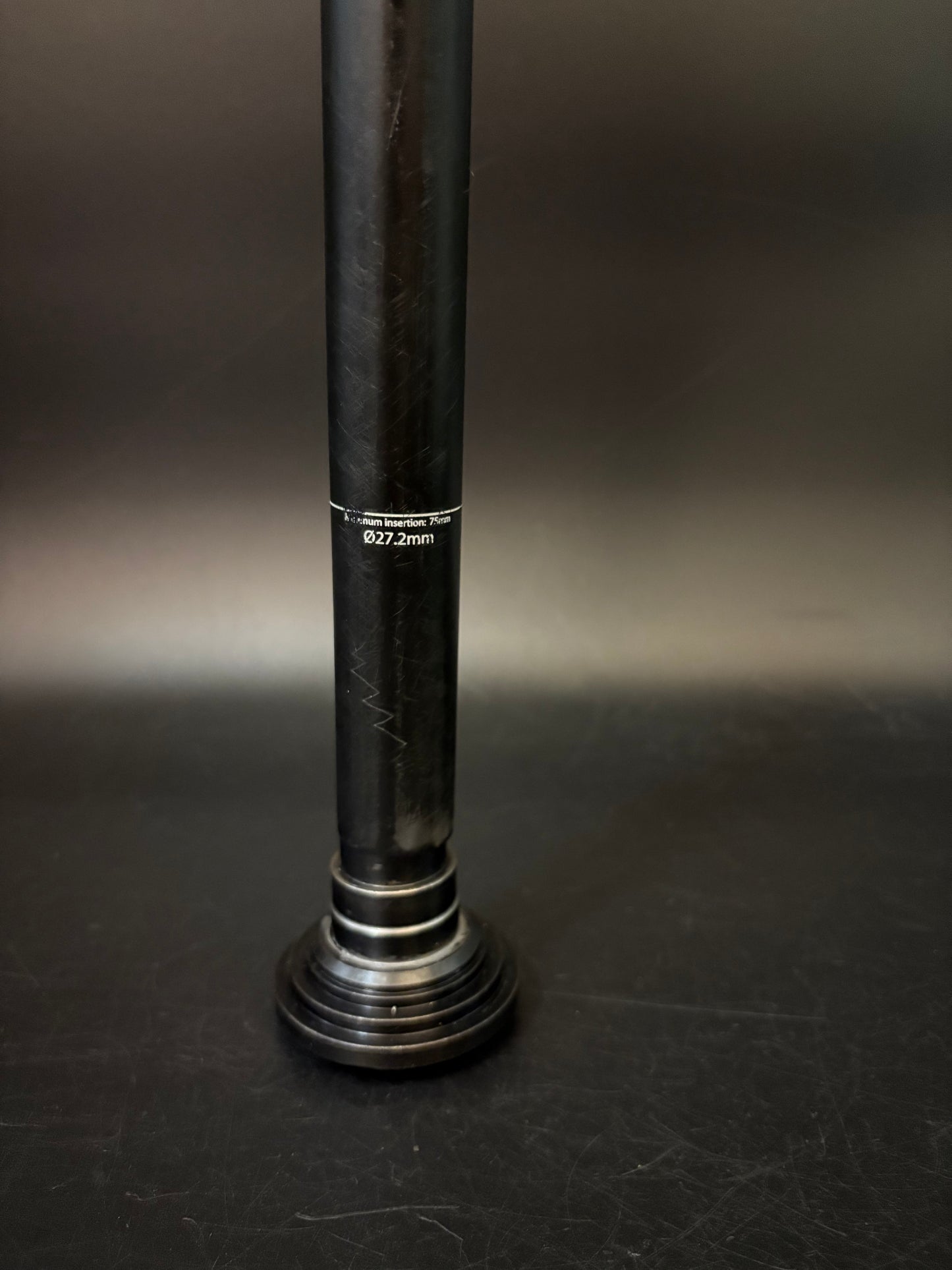 Enve White Logo Setback Seatpost Carbon 27.2 400mm