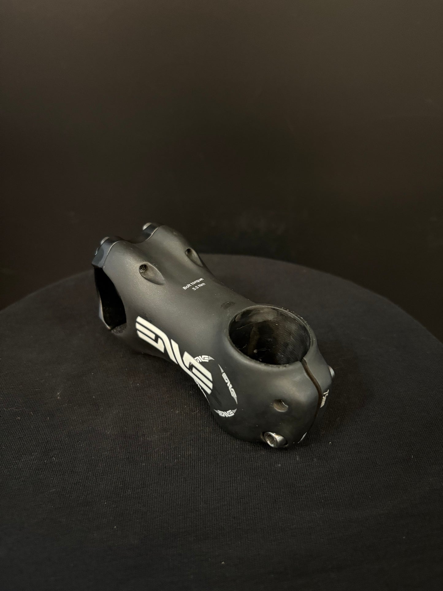 Enve White Logo Stem Carbon 75mm 31.6 6deg