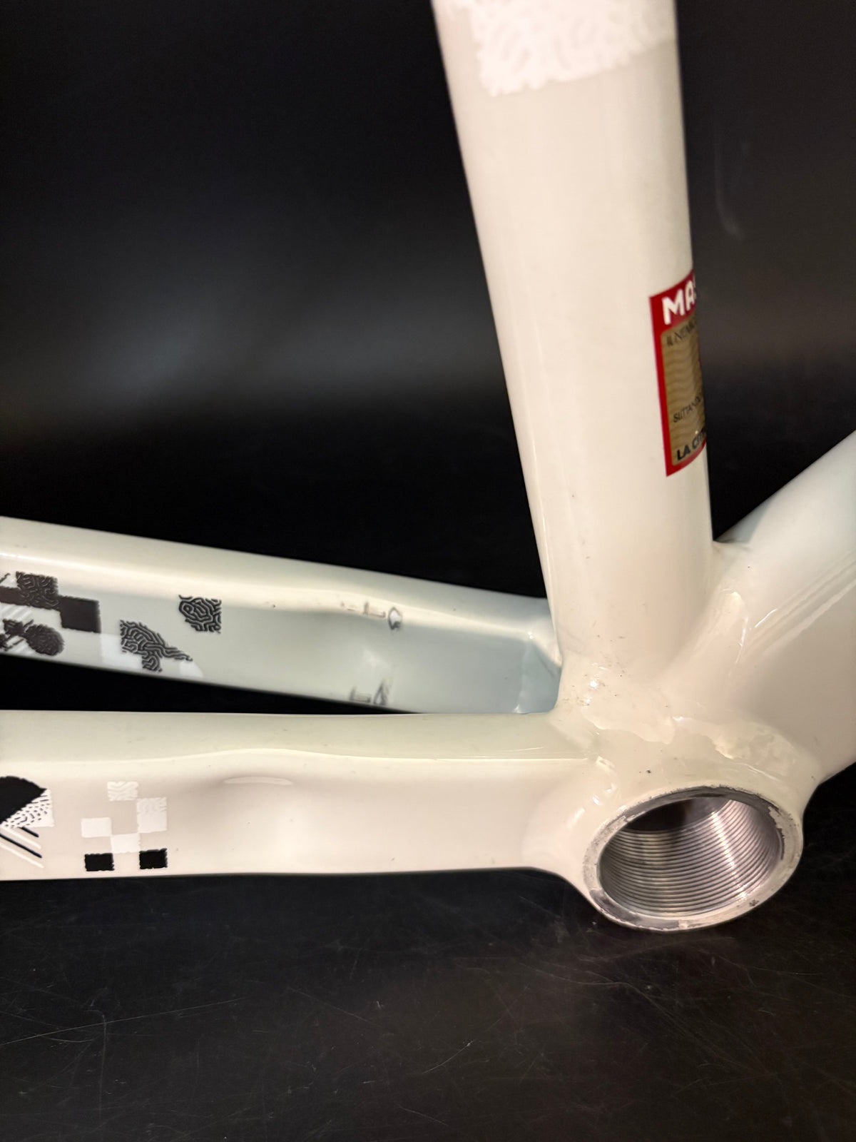Mash AC-4 Prototype Frameset White/Black 54cm Medium