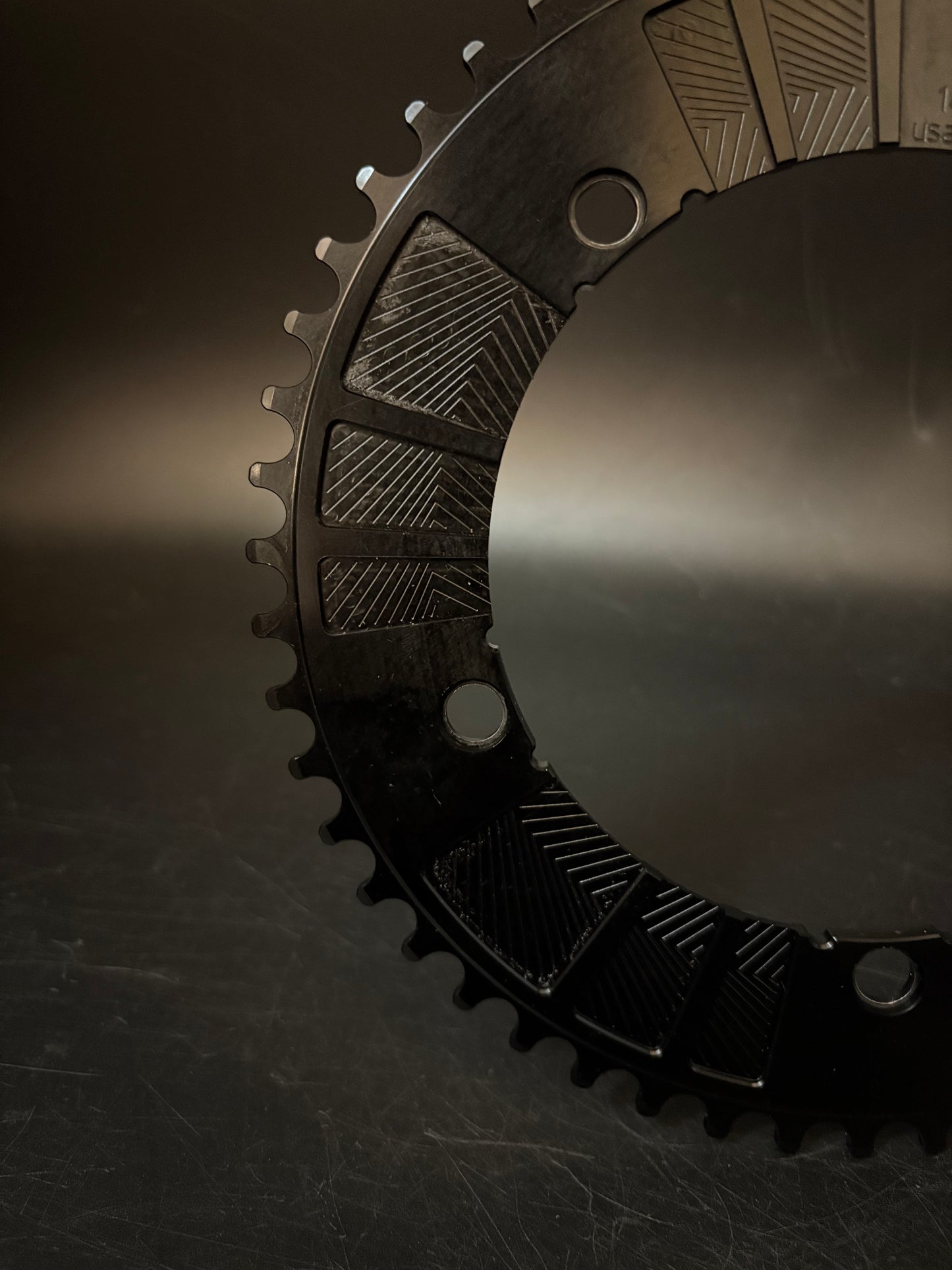 Aarn 15 Panel Chainring Black 51t