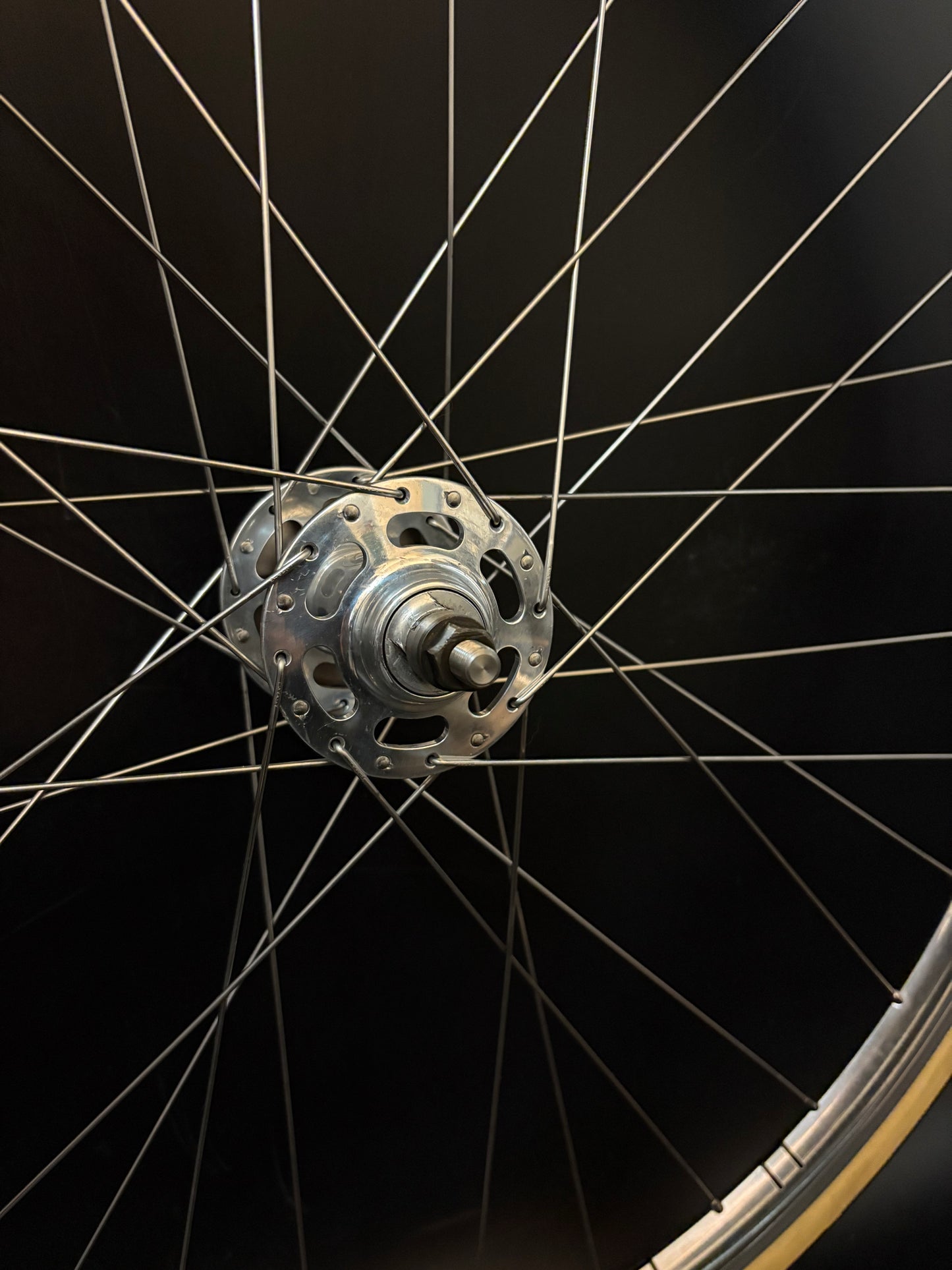 H Plus Son Archetype Silver / White Industries Wheelset 32h w/ 18t Cog