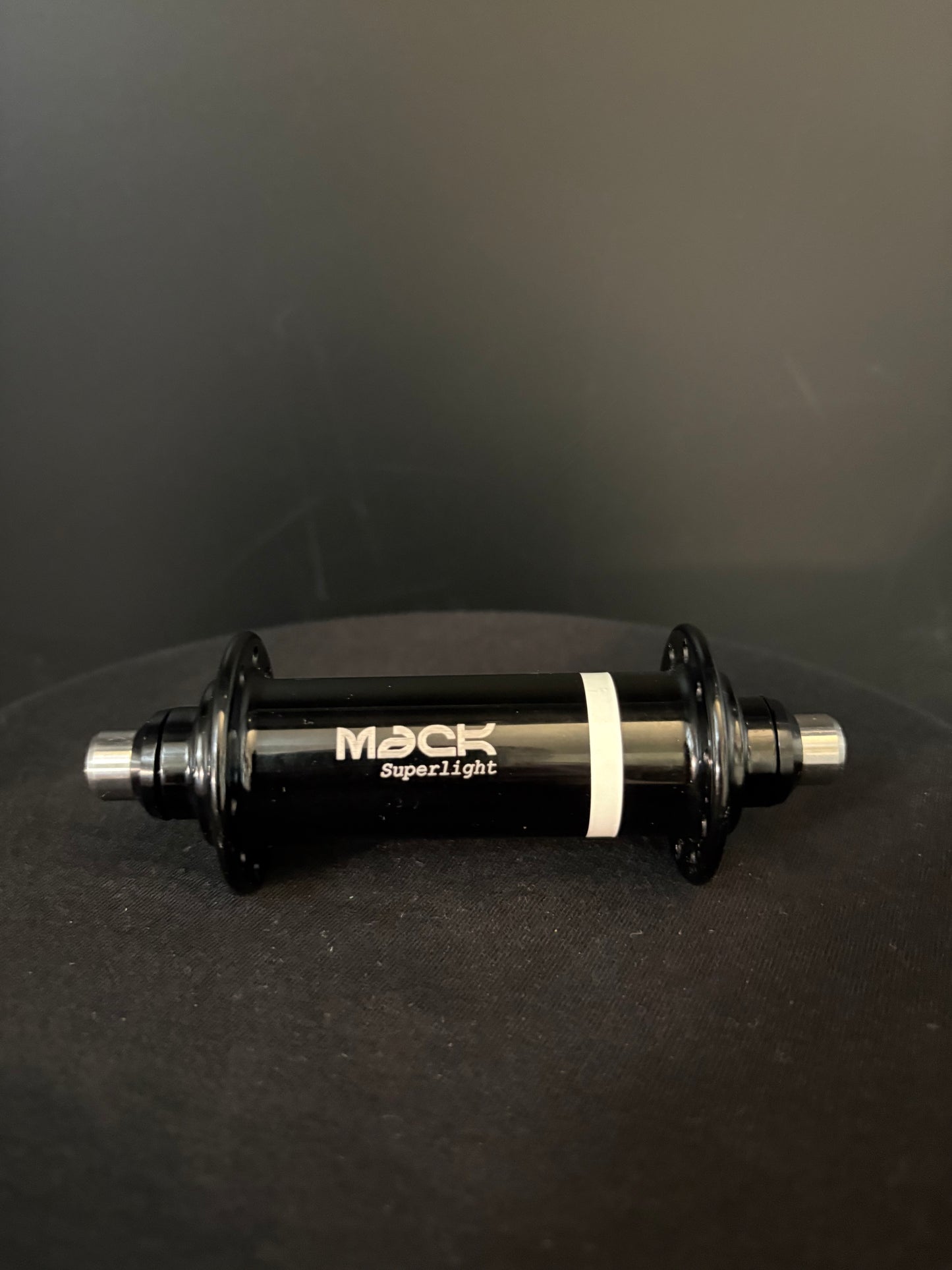 Mack Superlight Hubset Black/White 20/28h