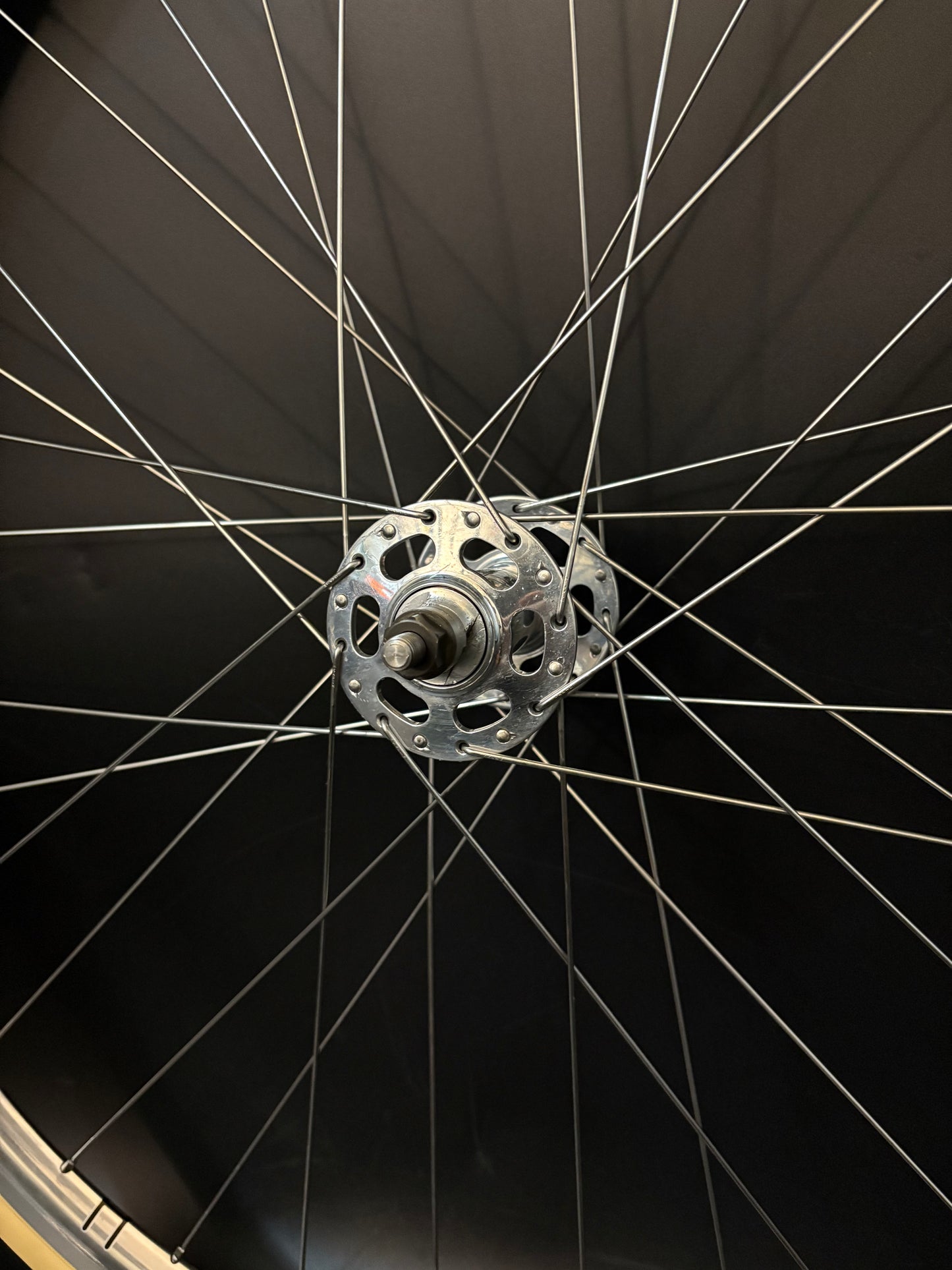 H Plus Son Archetype Silver / White Industries Wheelset 32h w/ 18t Cog