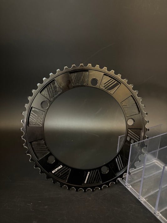 Bespoke x Deluxe Chainring Black 49t