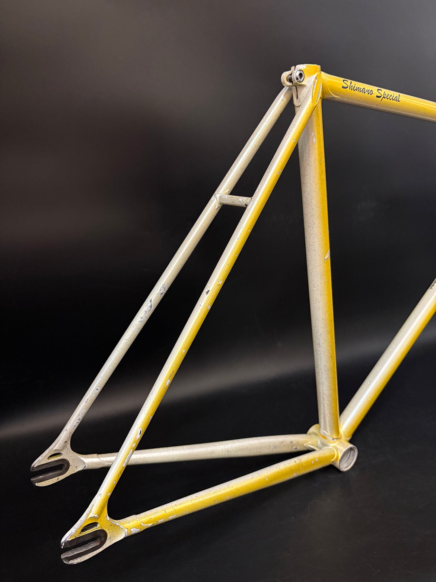 Makino NJS Frameset Yellow Fade 52cm ST 52.5cm TT