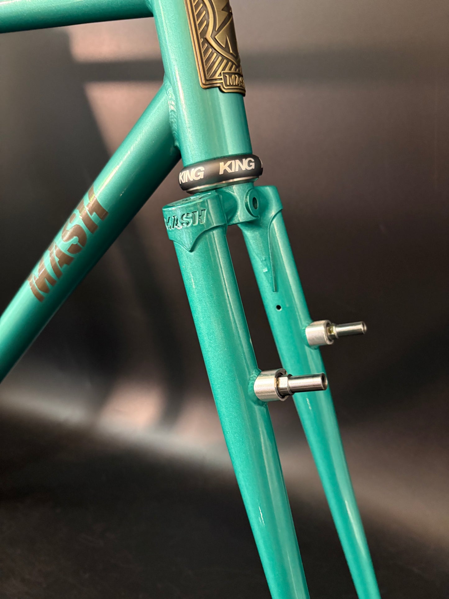 Mash Steel Frameset Teal/Raw 55cm Medium