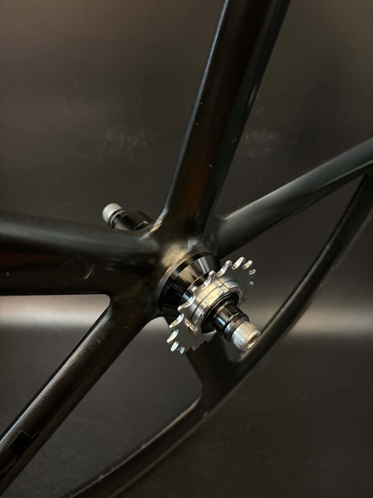 Aerospoke Wheelset Black w/ 17t Cog